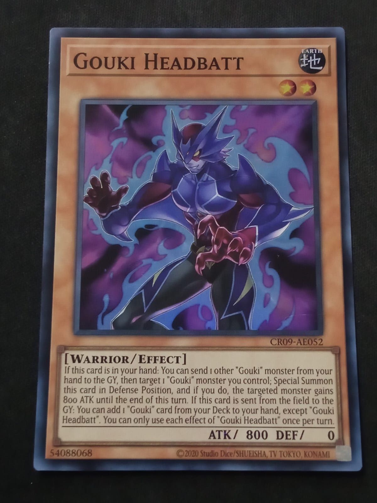 CR09-AE052 Gouki Headbatt Super Rare