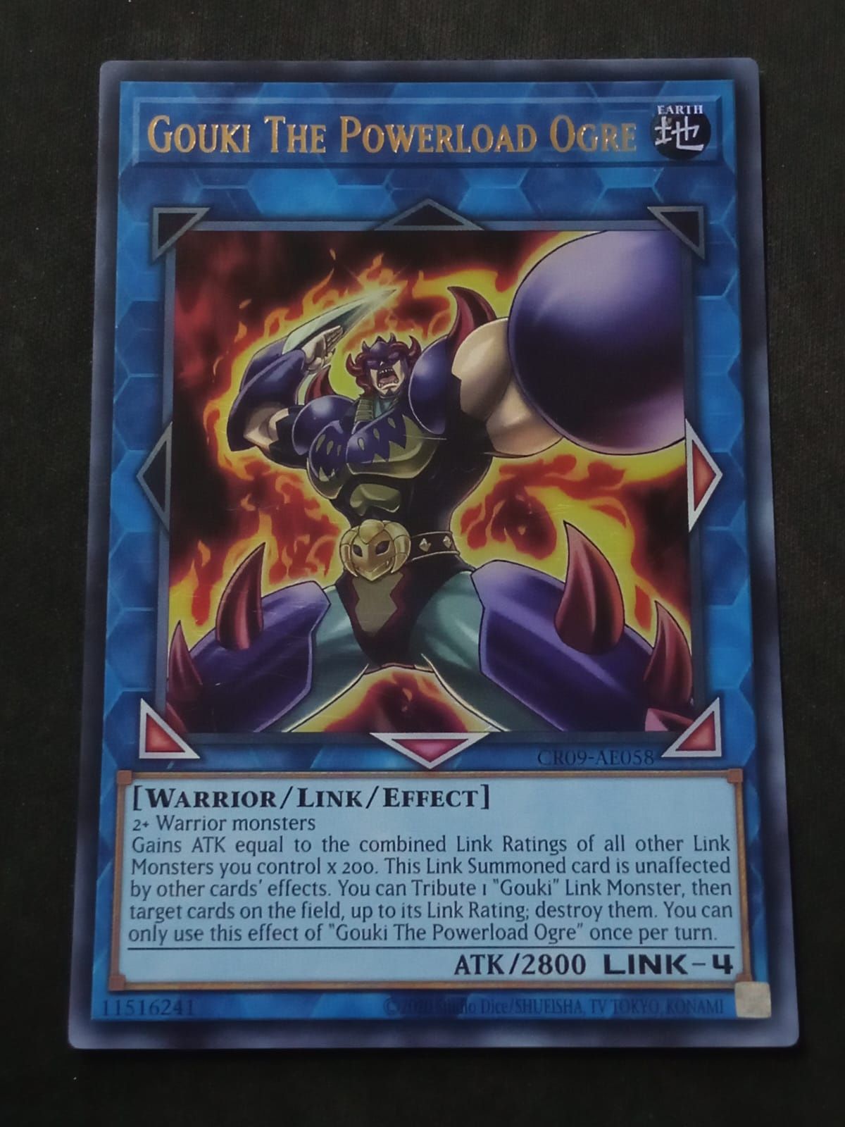 CR09-AE058 Gouki The Powerload Ogre Ultra Rare