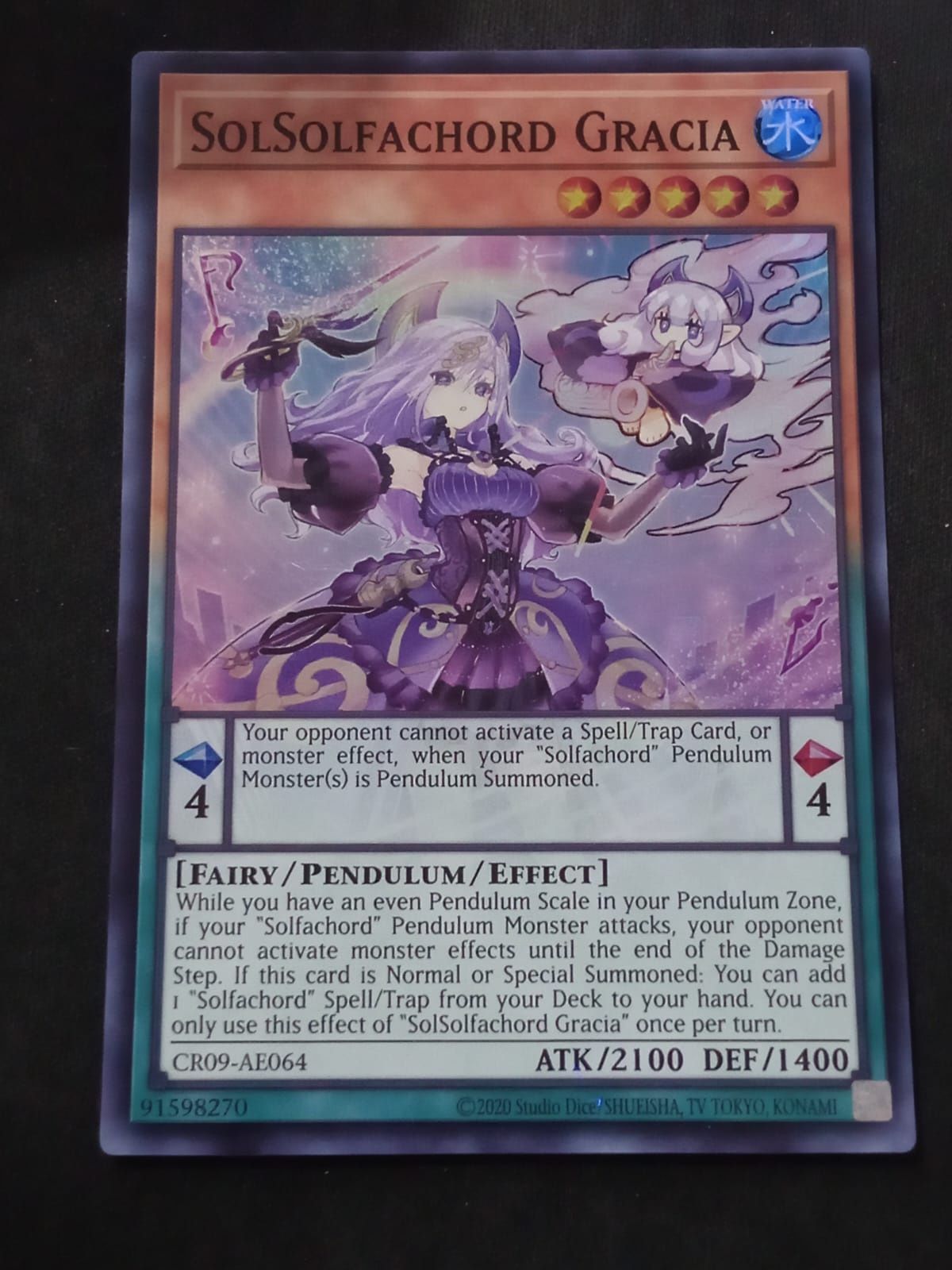 CR09-AE064 SolSolfachord Gracia Super Rare