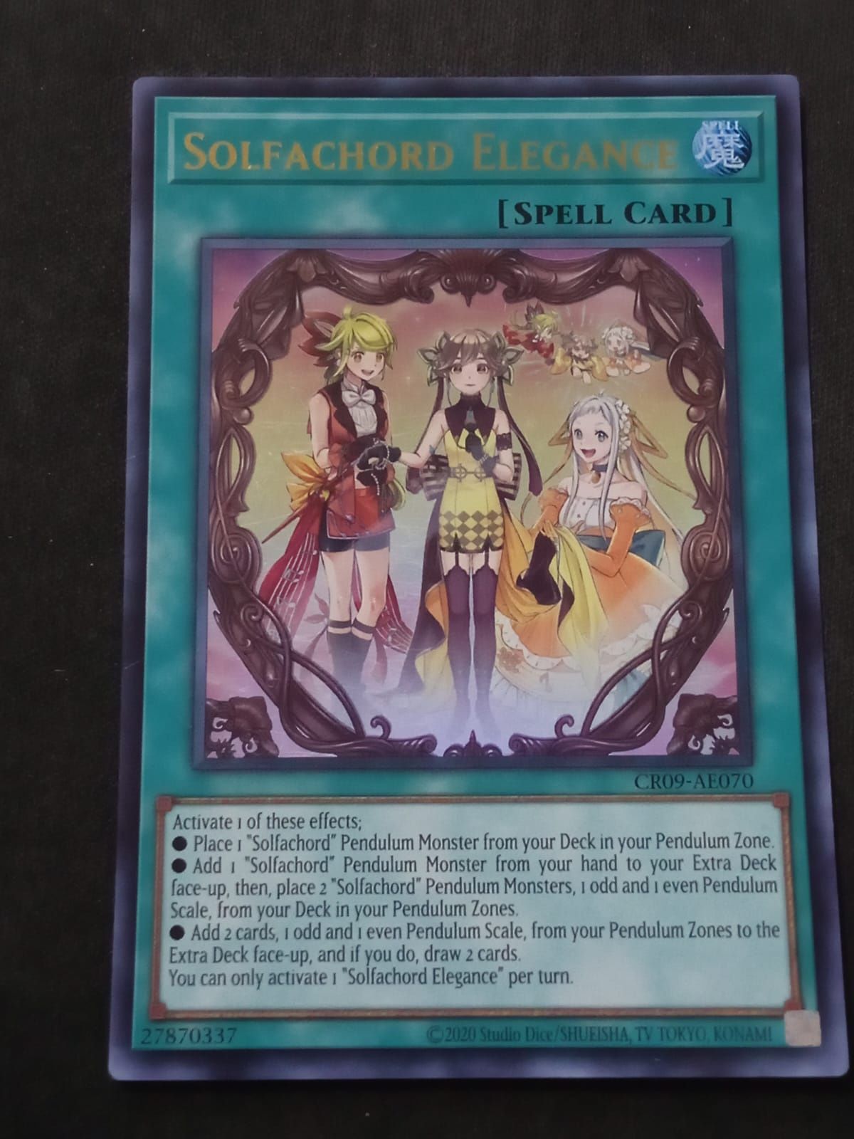 CR09-AE070 Solfachord Elegance Ultra Rare