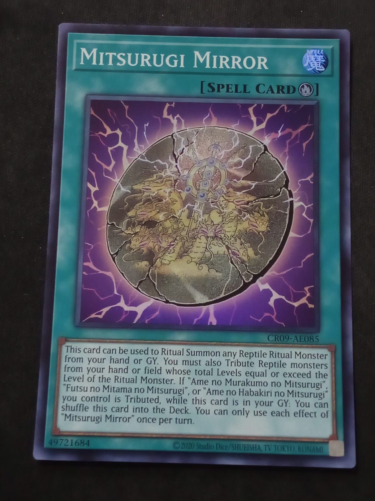 CR09-AE085 Mitsurugi Mirror Super Rare