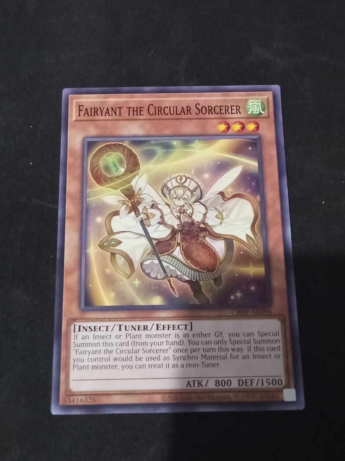 CR09-AE098 Fairyant the Circular Sorcerer Common