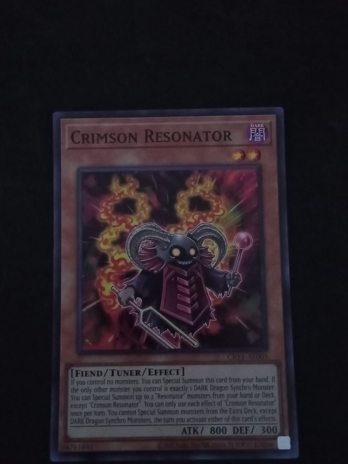 CR11-AE005 Crimson Resonator Super Rare