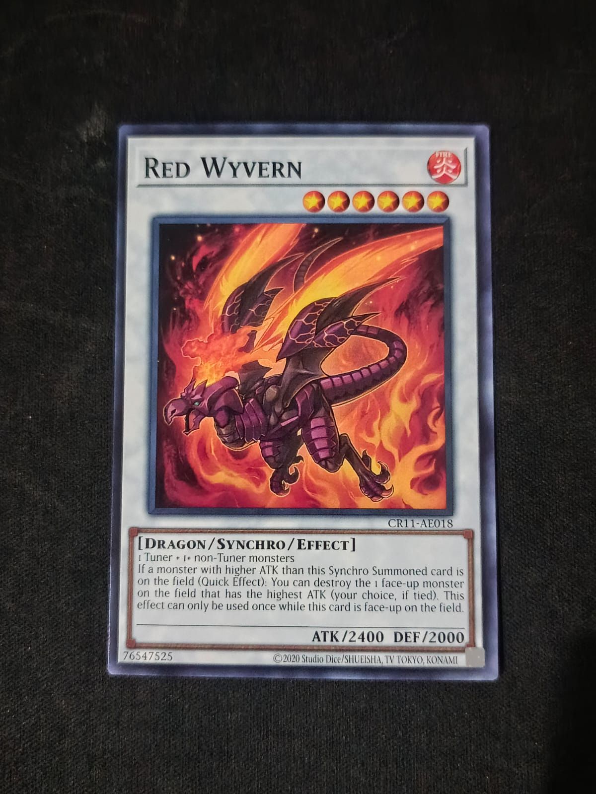 CR11-AE018 Red Wyvern Common