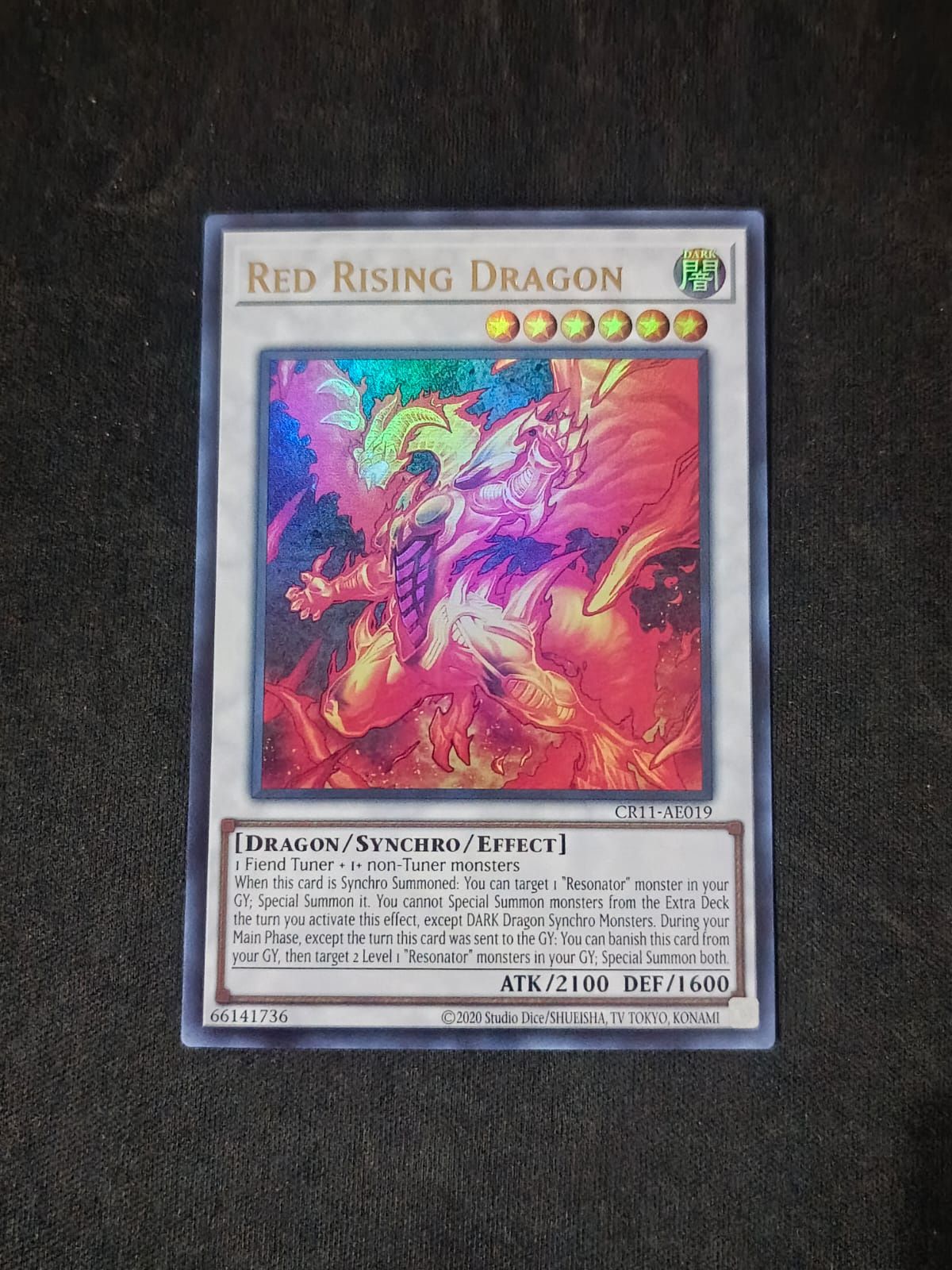 CR11-AE019 Red Rising Dragon Ultra Rare