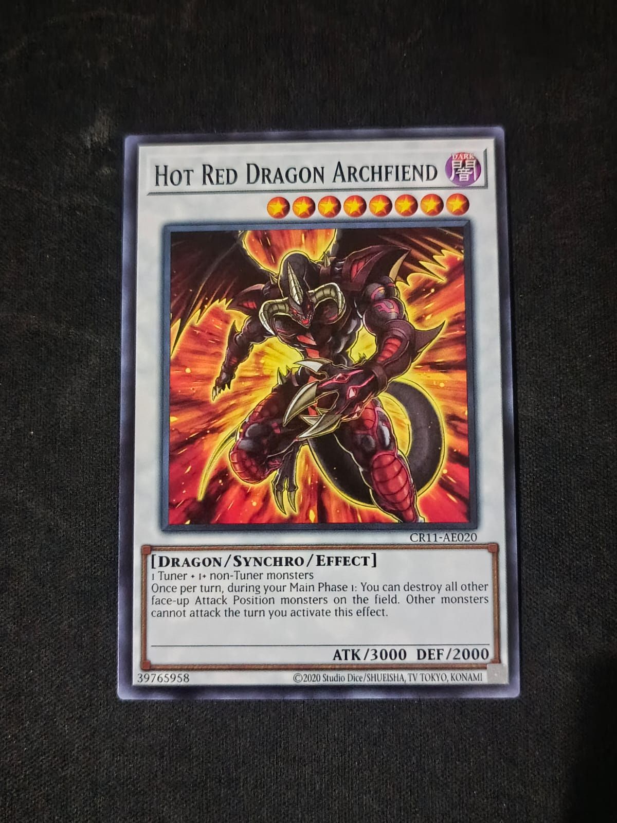 CR11-AE020 Hot Red Dragon Archfiend Common