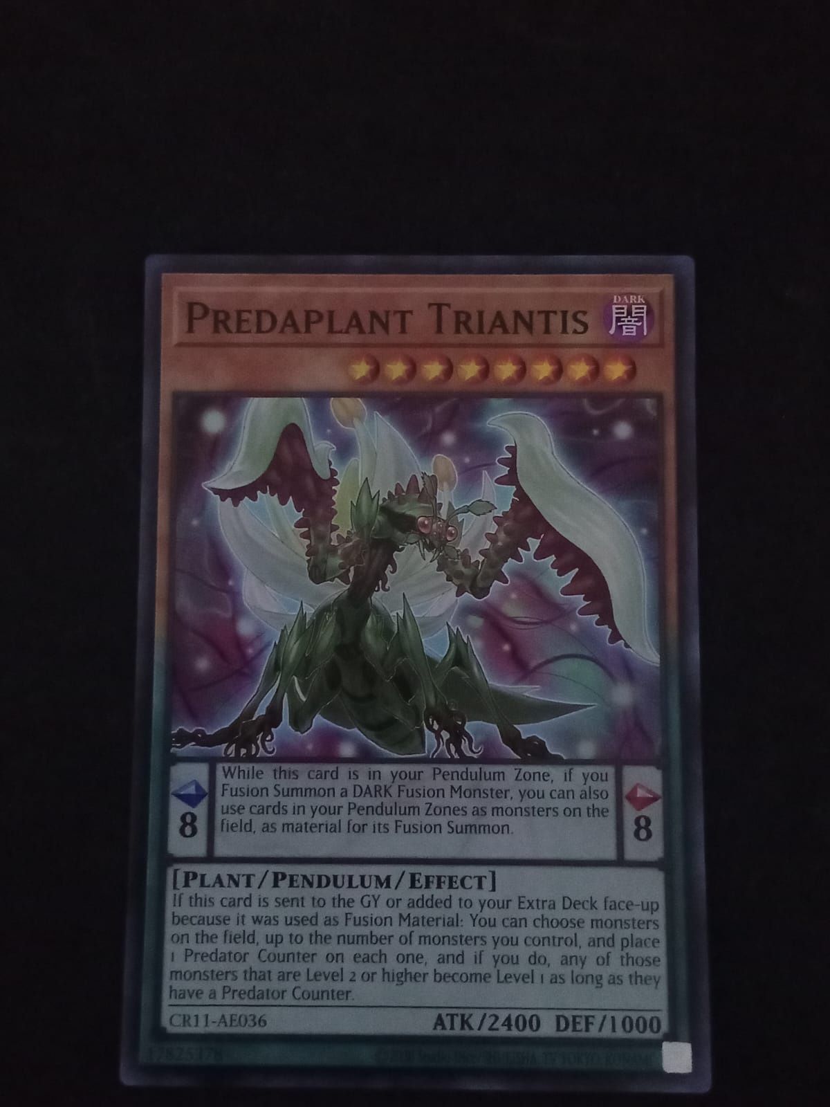 CR11-AE036 Predaplant Triantis Super Rare