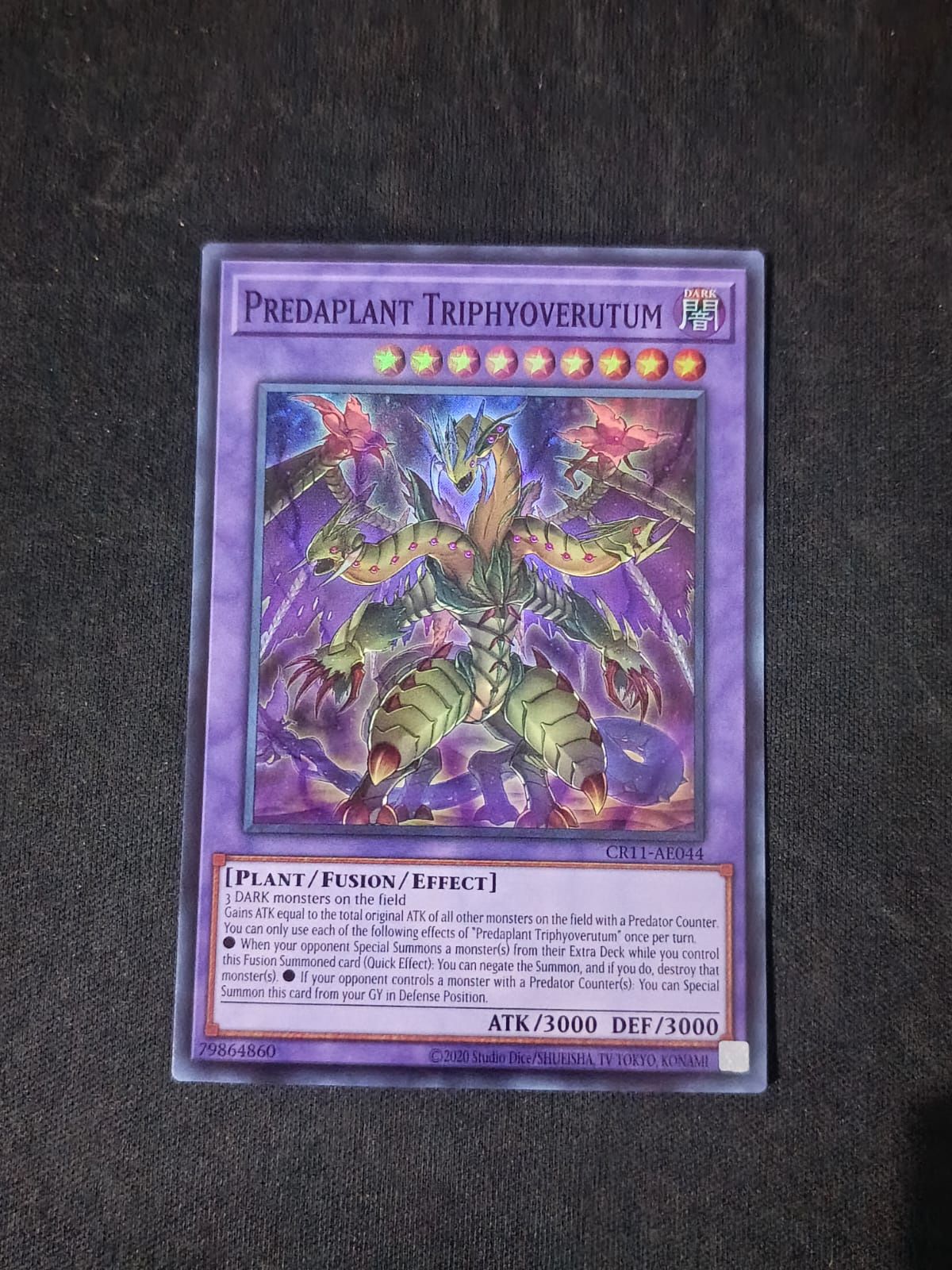 CR11-AE044 Predaplant Triphyoverutum Super Rare