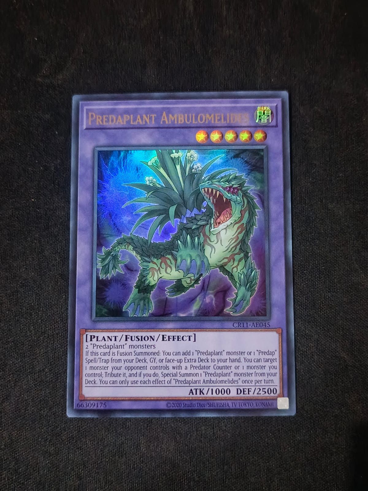 CR11-AE045 Predaplant Ambulomelides Ultra Rare