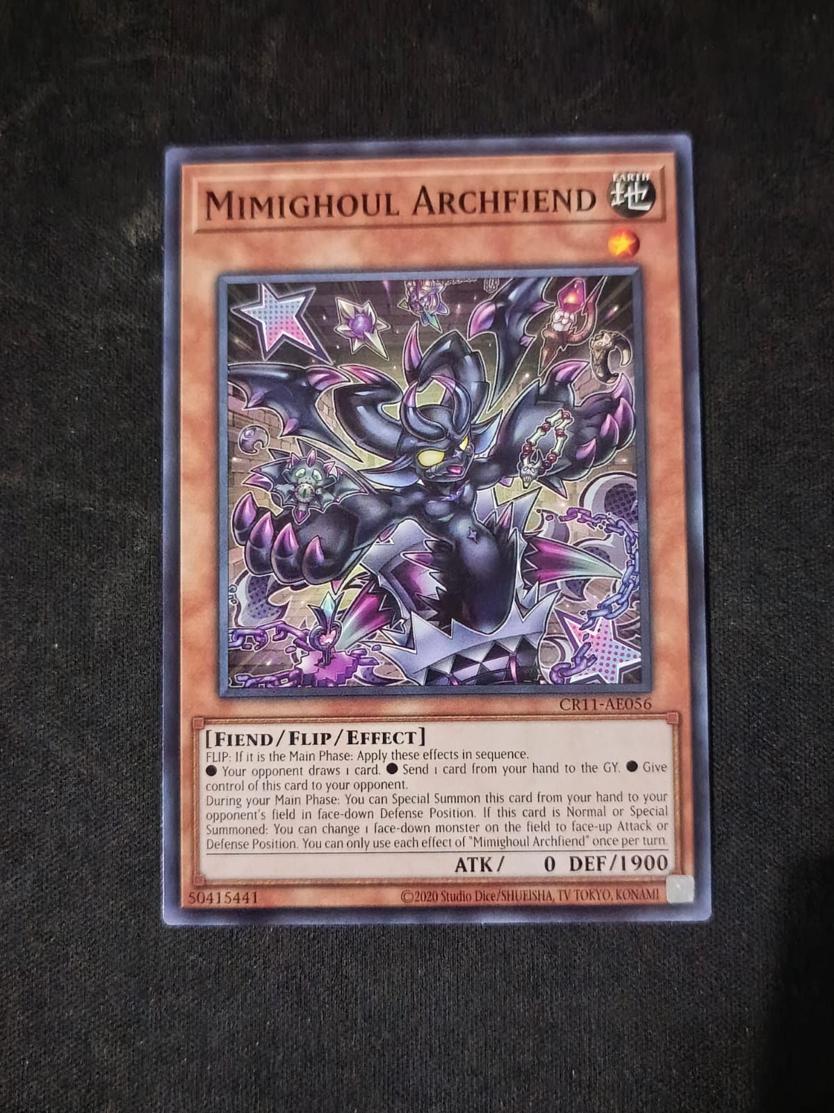 CR11-AE056 Mimighoul Archfiend Common