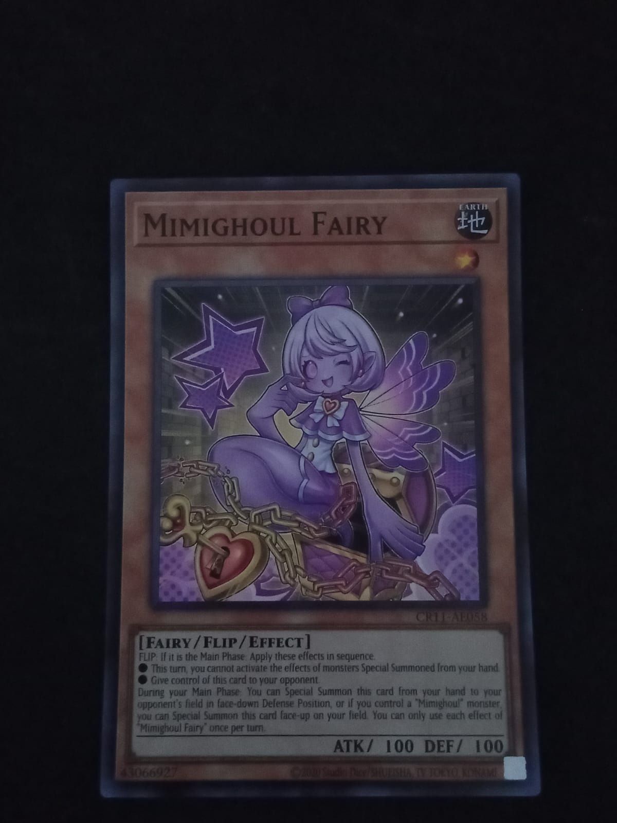 CR11-AE058 Mimighoul Fairy Super Rare