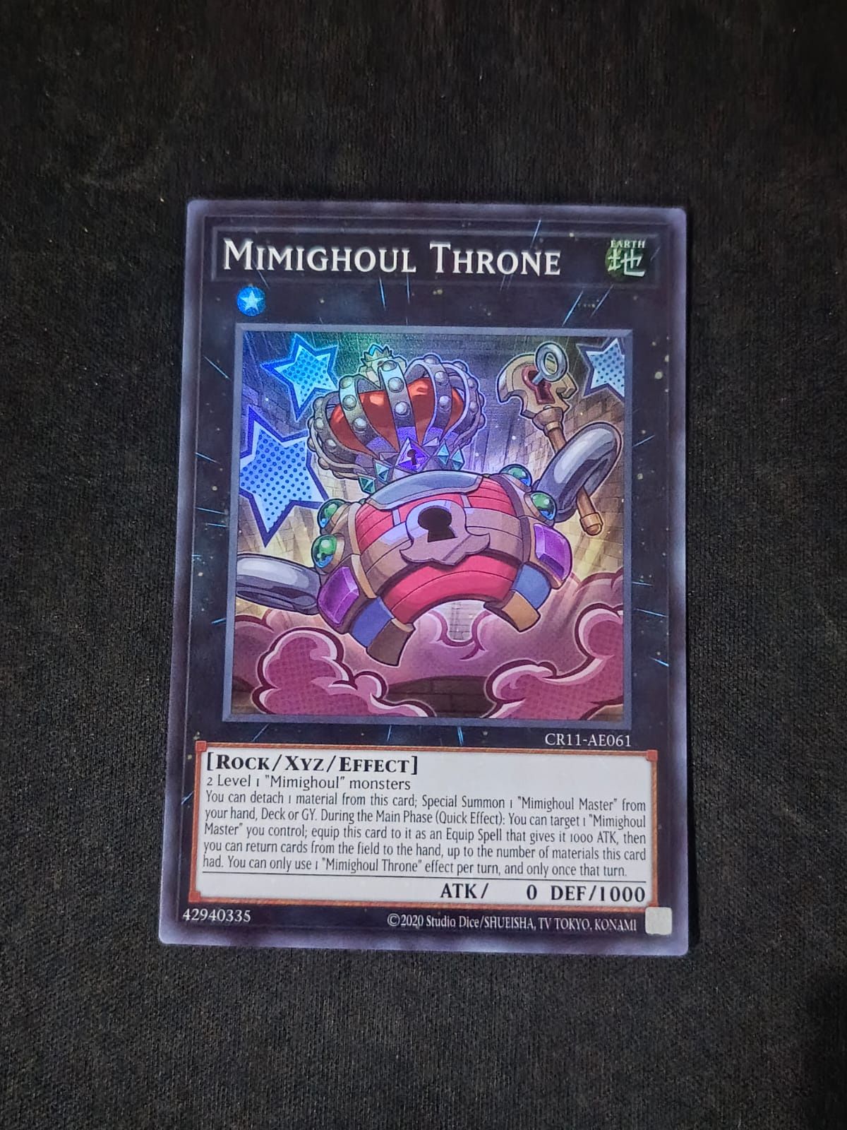 CR11-AE061 Mimighoul Throne Super Rare