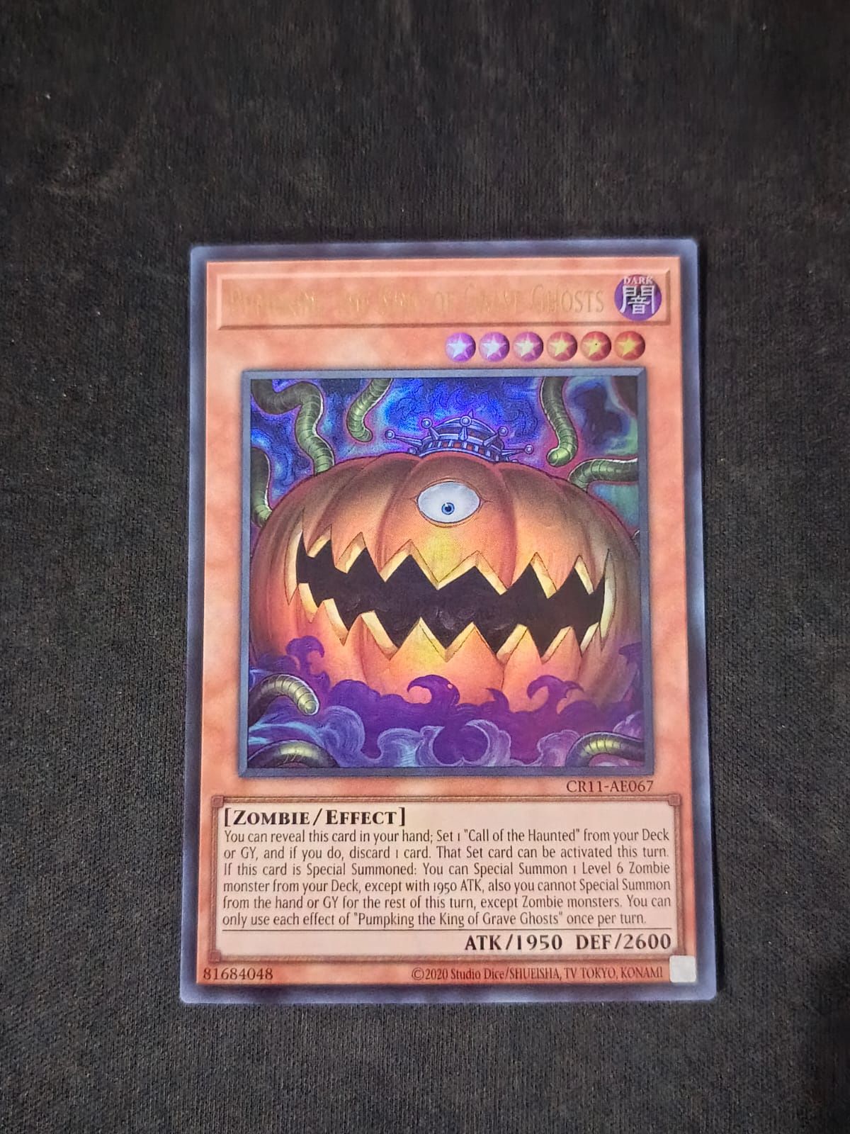 CR11-AE067 Pumpking the King of Grave Ghosts Ultra Rare