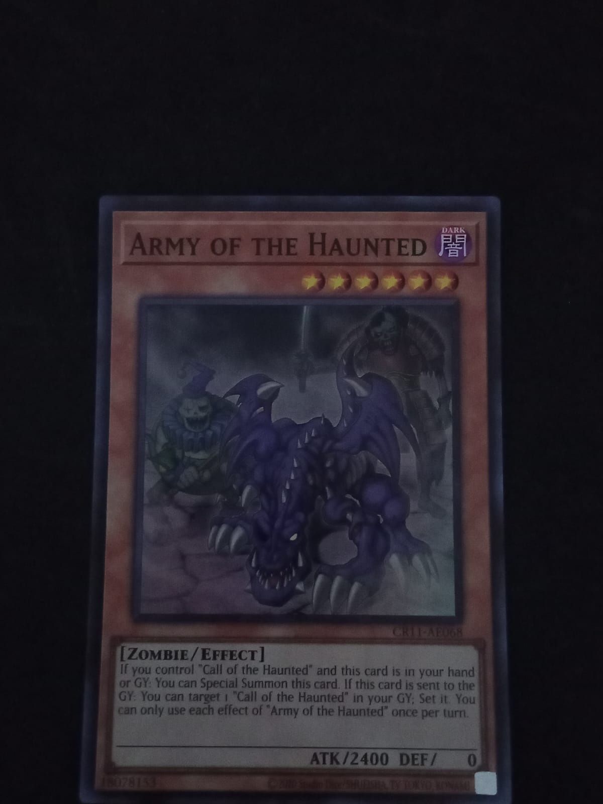 CR11-AE068 Army of the Haunted Super Rare