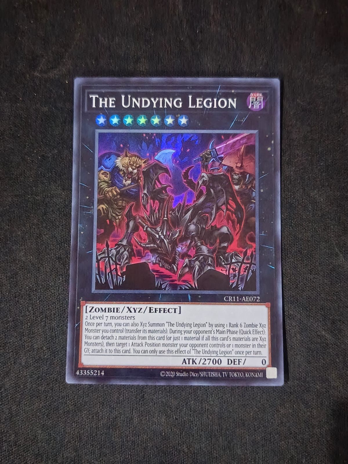 CR11-AE072 The Undying Legion Super Rare
