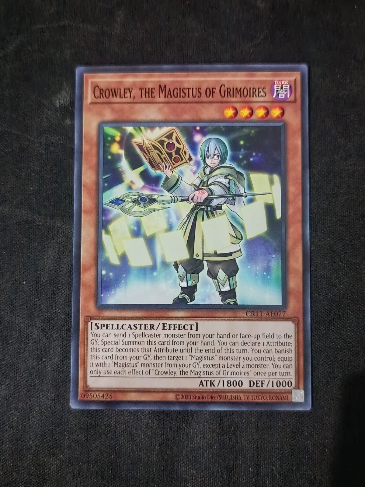 CR11-AE077 Crowley, the Magistus of Grimoires Common