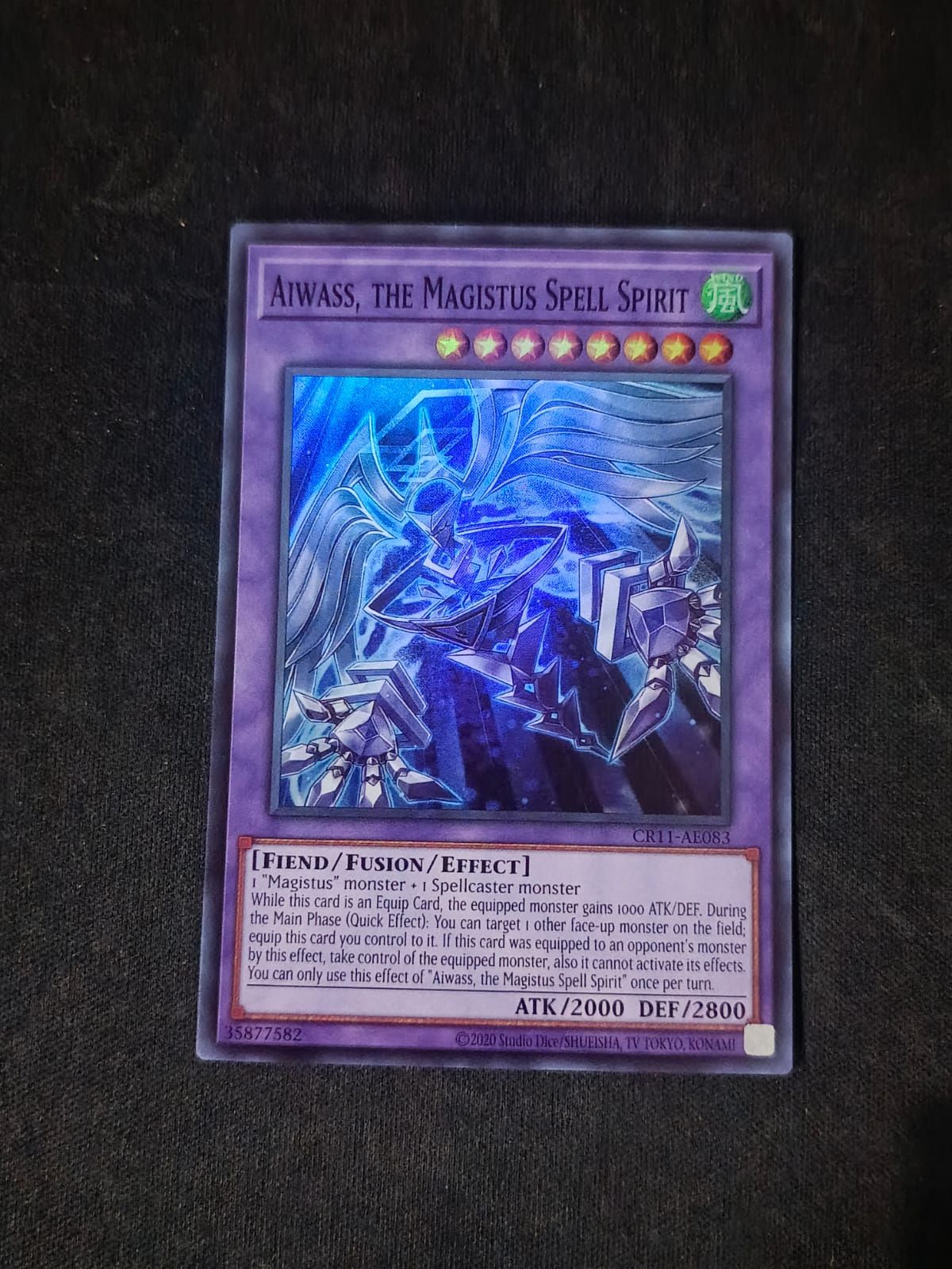 CR11-AE083 Aiwass, the Magistus Spell Spirit Super Rare