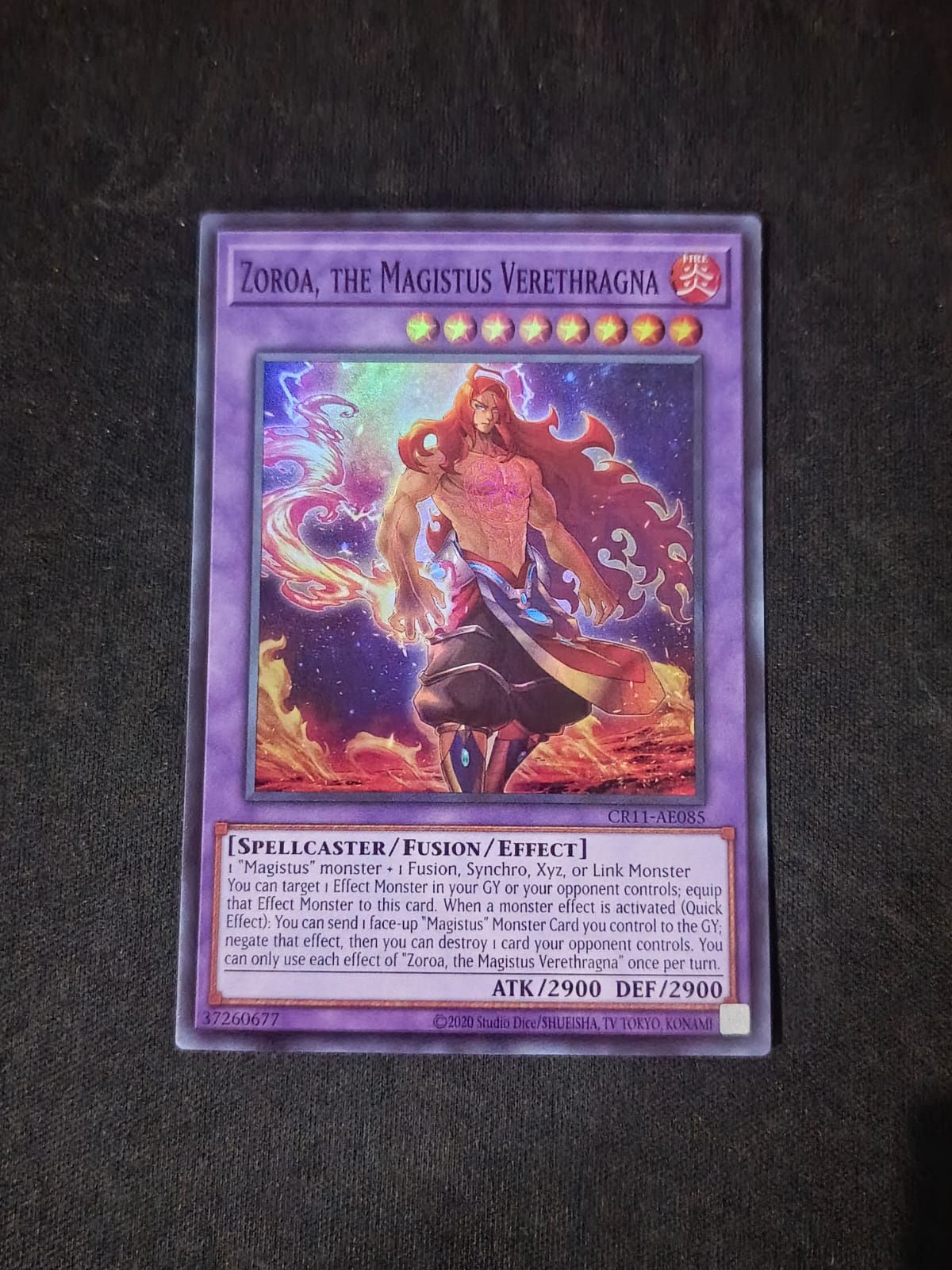 CR11-AE085 Zoroa, the Magistus Verethragna Super Rare