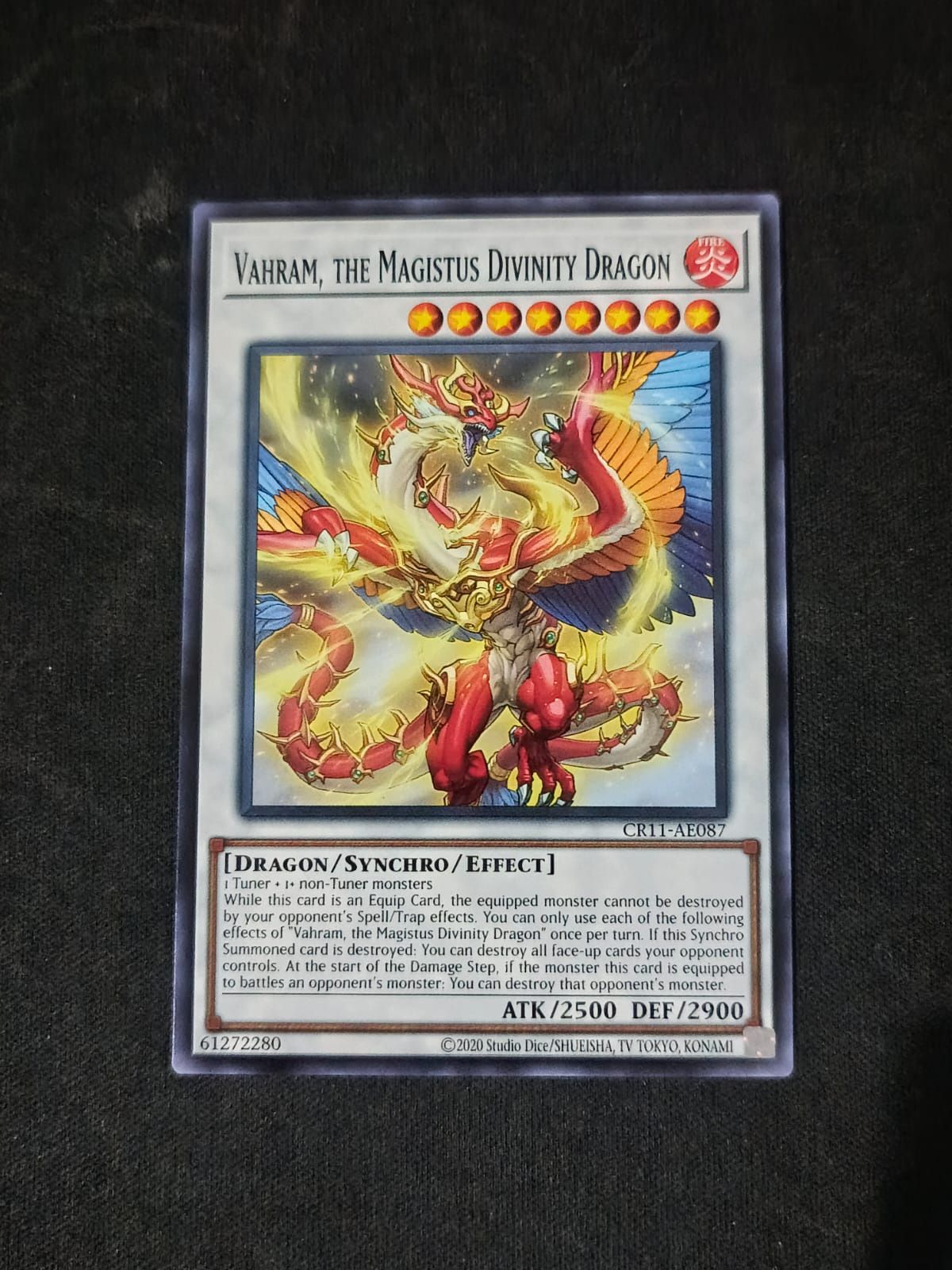 CR11-AE087 Vahram, the Magistus Divinity Dragon Common