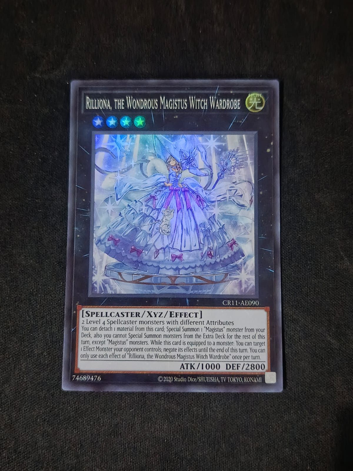 CR11-AE090 Rilliona, the Wondrous Magistus Witch Wardrobe Super Rare