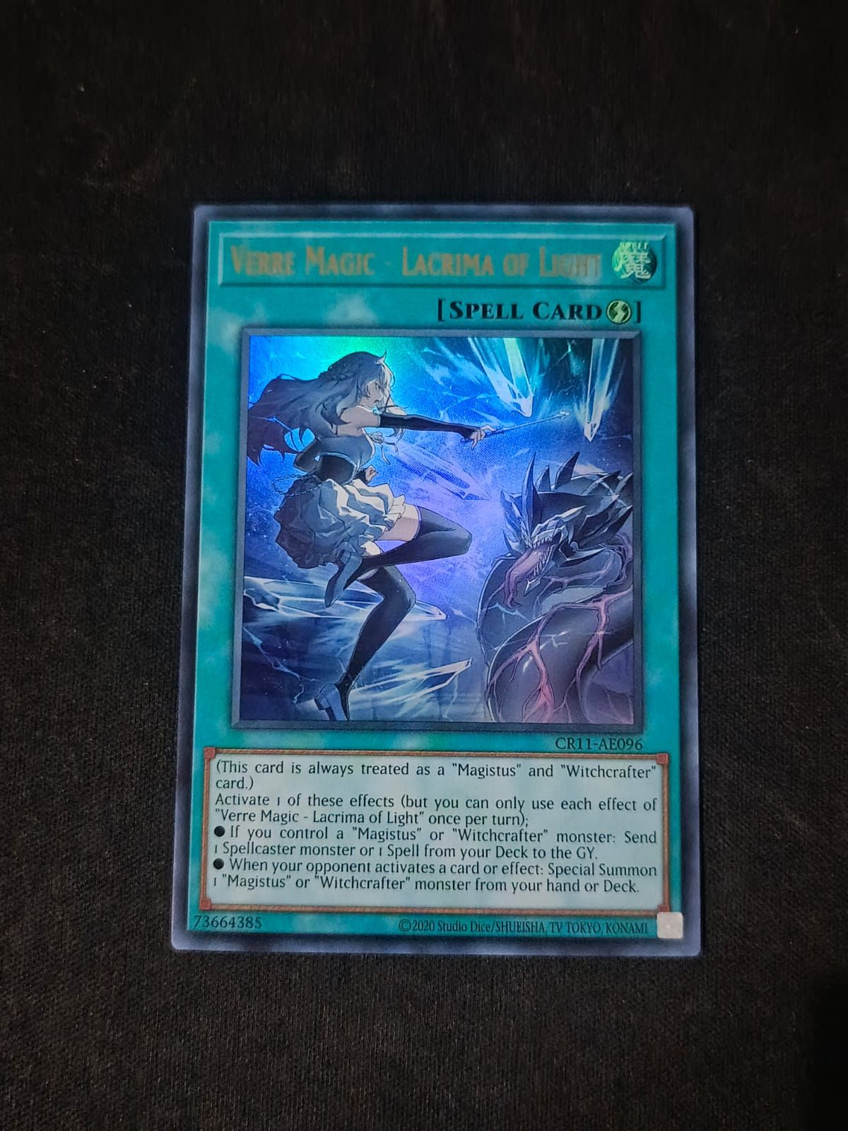 CR11-AE096 Verre Magic - Lacrima of Light Ultra Rare