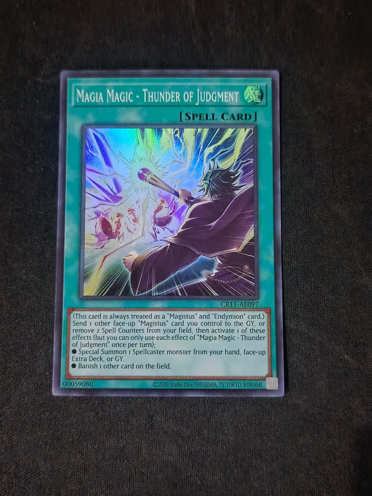 CR11-AE097 Magia Magic - Thunder of Judgment Super Rare