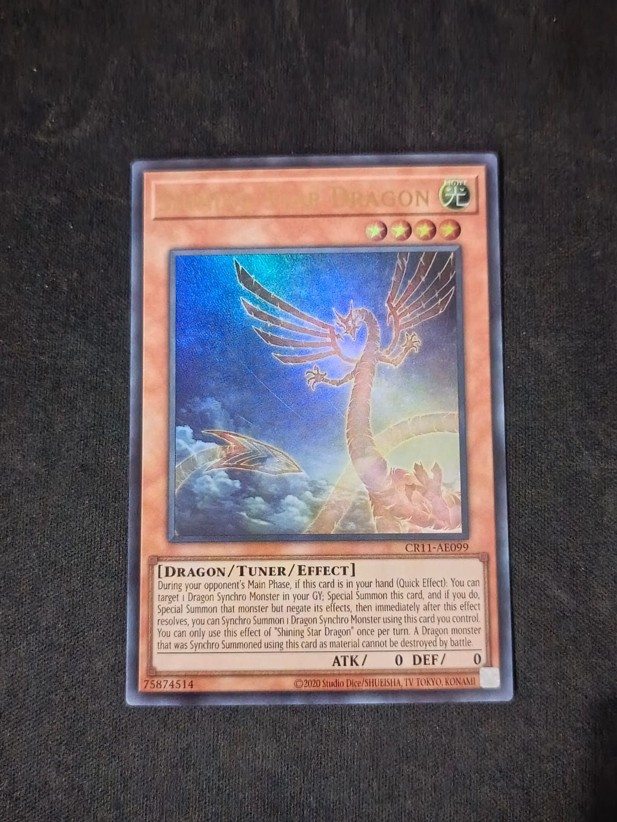 CR11-AE099 Shining Star Dragon Ultra Rare