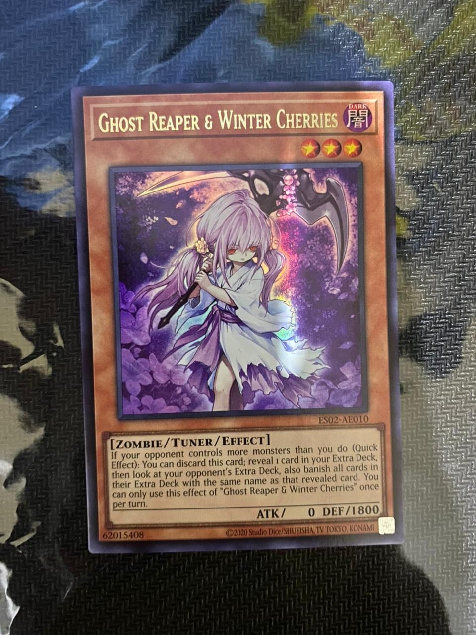 ES02-AE010 Ghost Reaper & Winter Cherries Ultra Rare