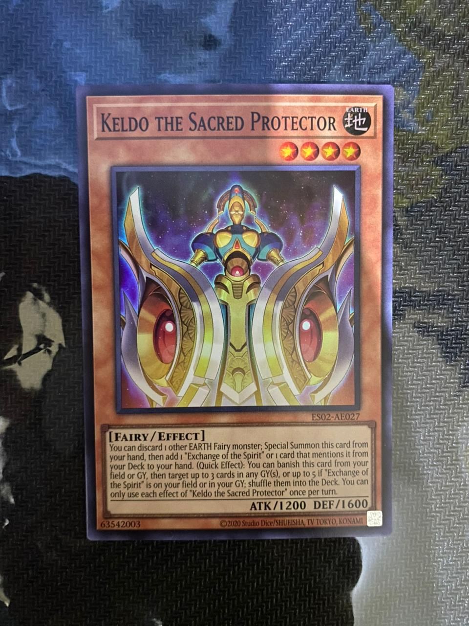 ES02-AE027 Keldo the Sacred Protector Super Rare