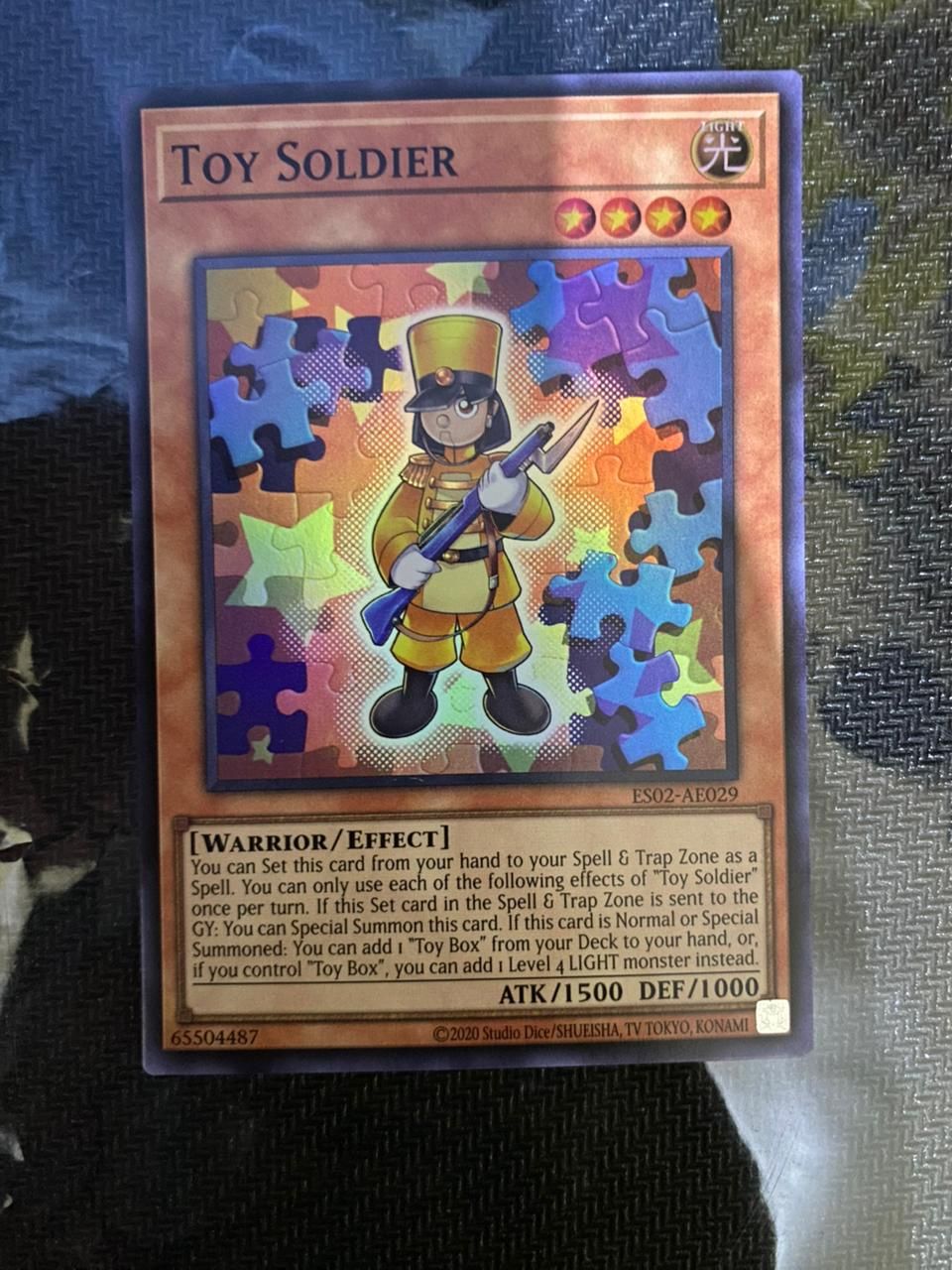 ES02-AE029 Toy Soldier Super Rare