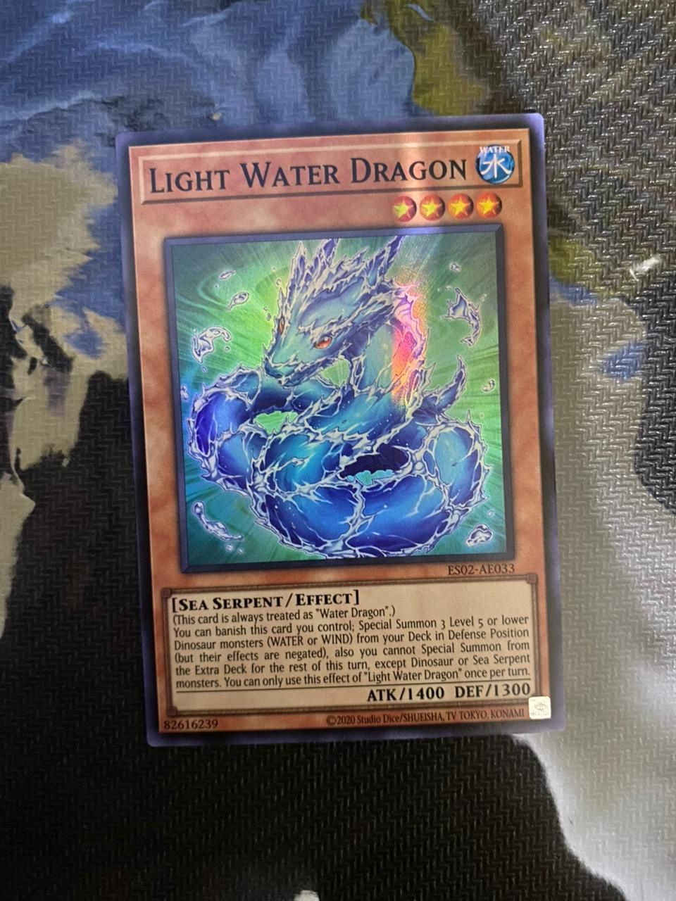 ES02-AE033 Light Water Dragon Super Rare