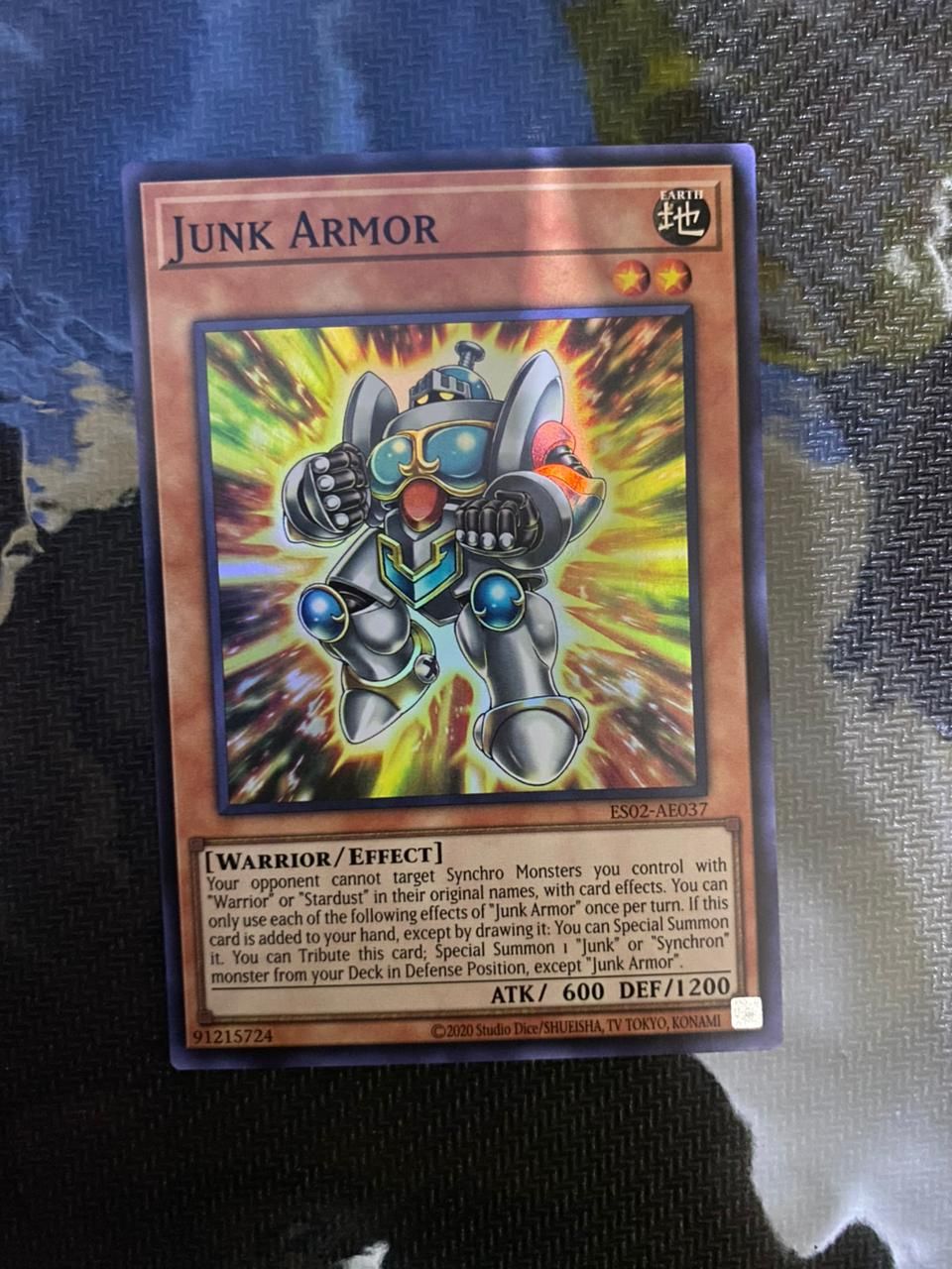 ES02-AE037 Junk Armor Super Rare