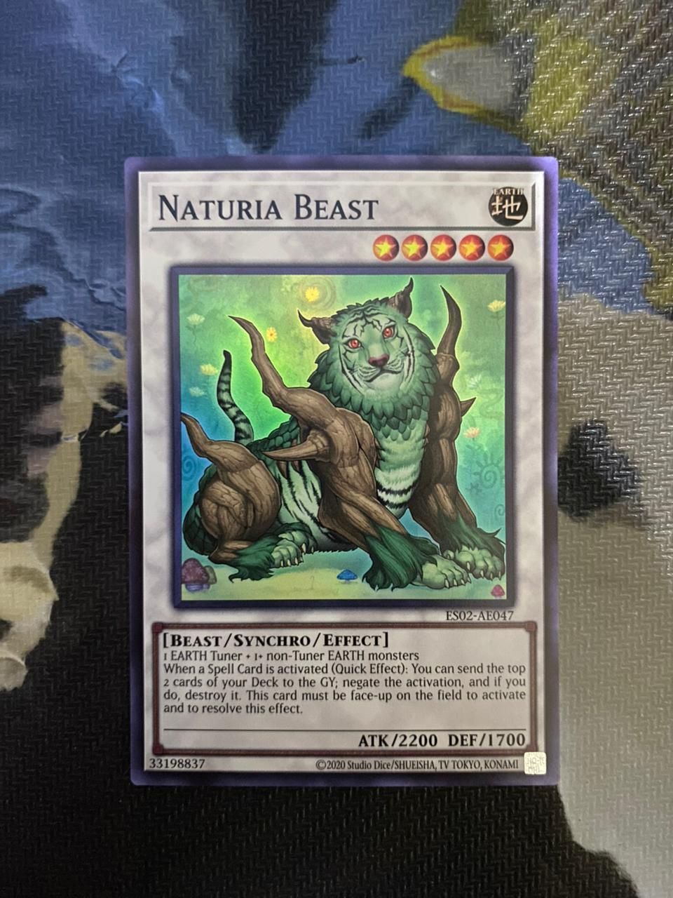 ES02-AE047 Naturia Beast Super Rare