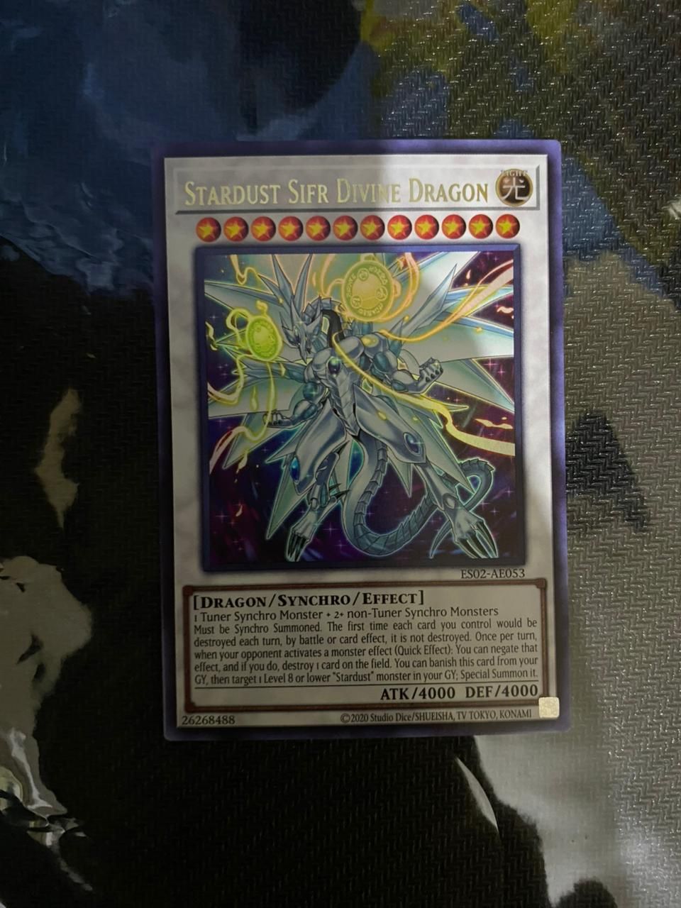 ES02-AE053 Stardust Sifr Divine Dragon Ultra Rare