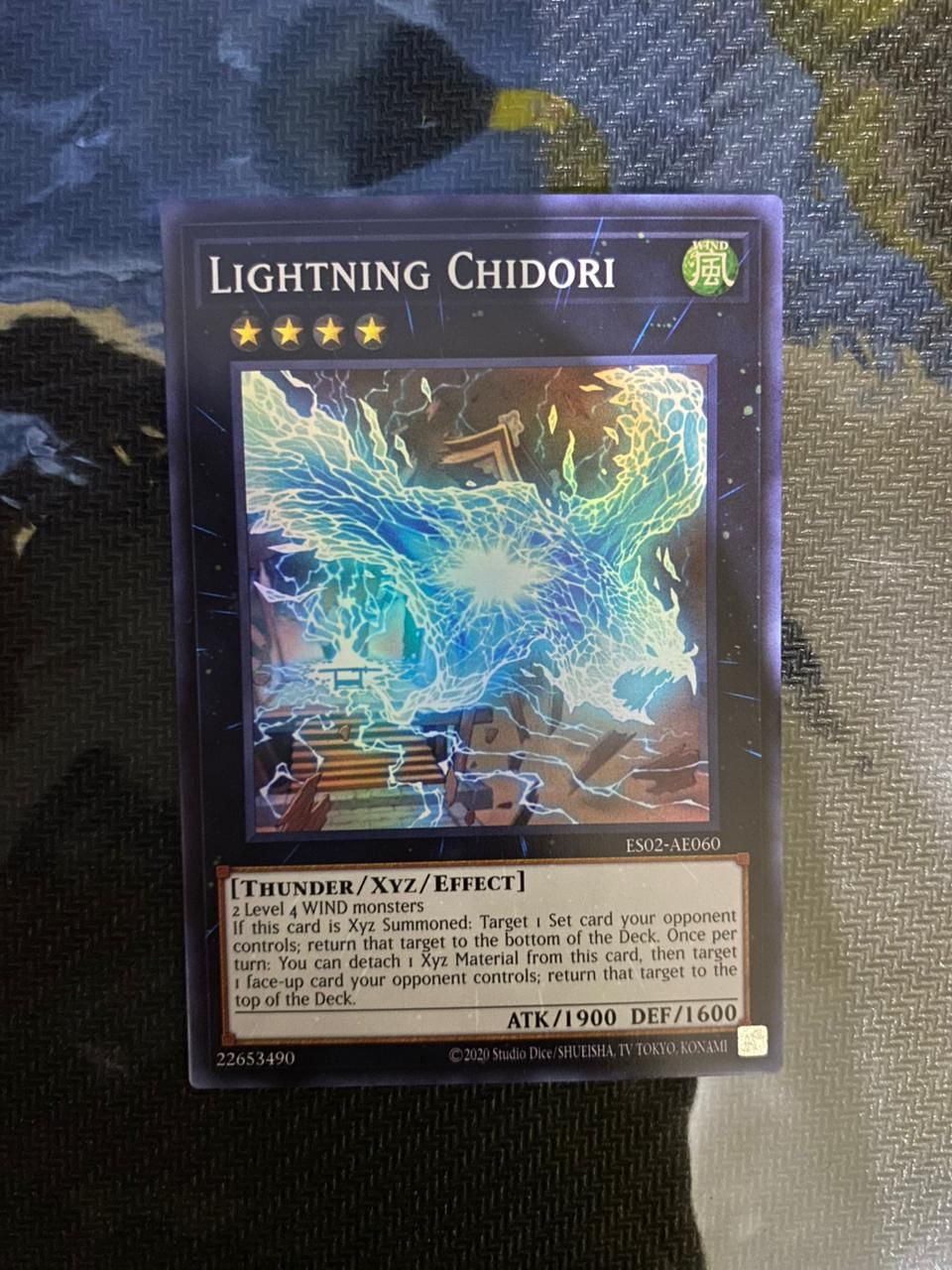 ES02-AE060 Lightning Chidori Super Rare
