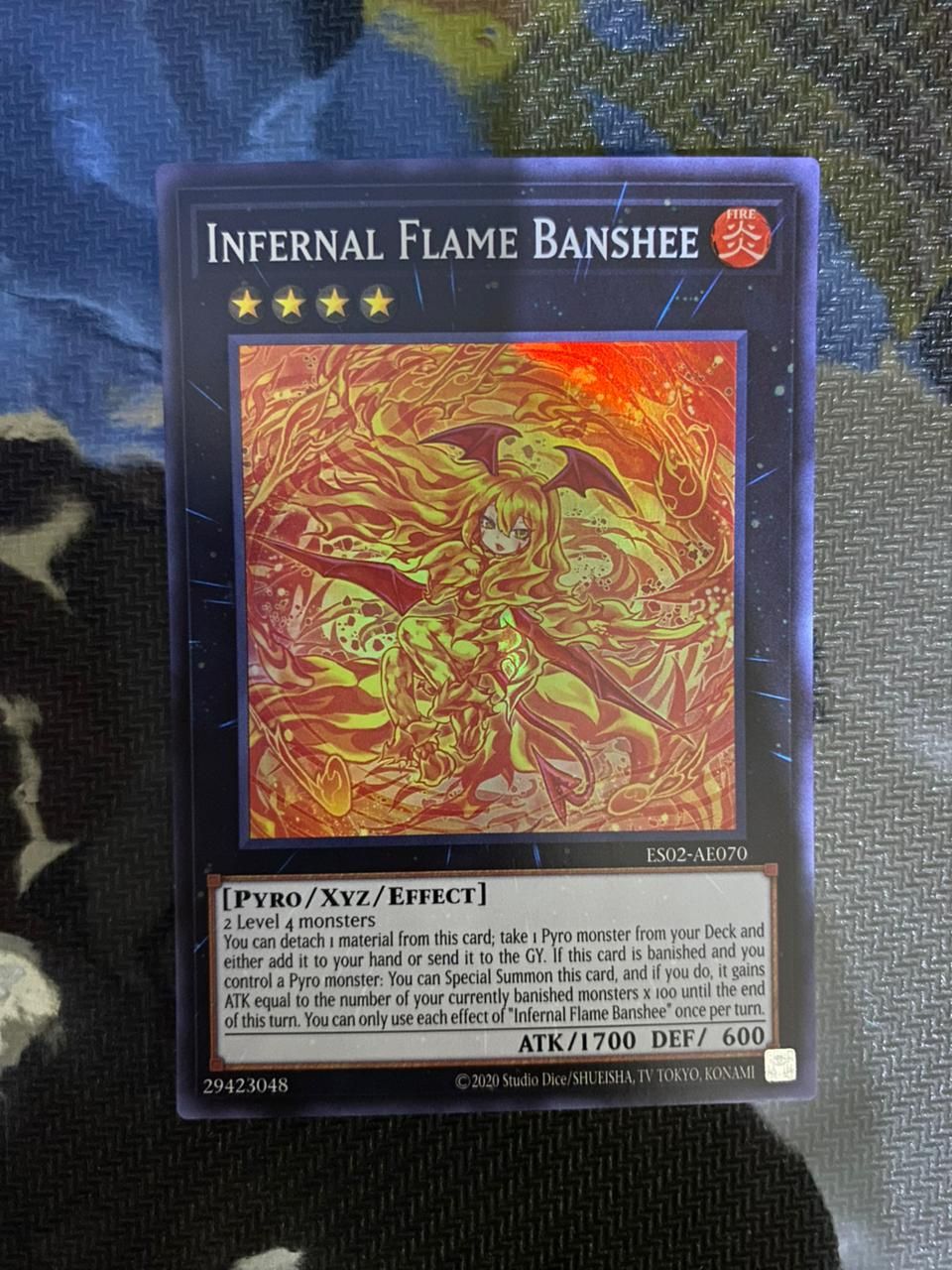 ES02-AE070 Infernal Flame Banshee Super Rare