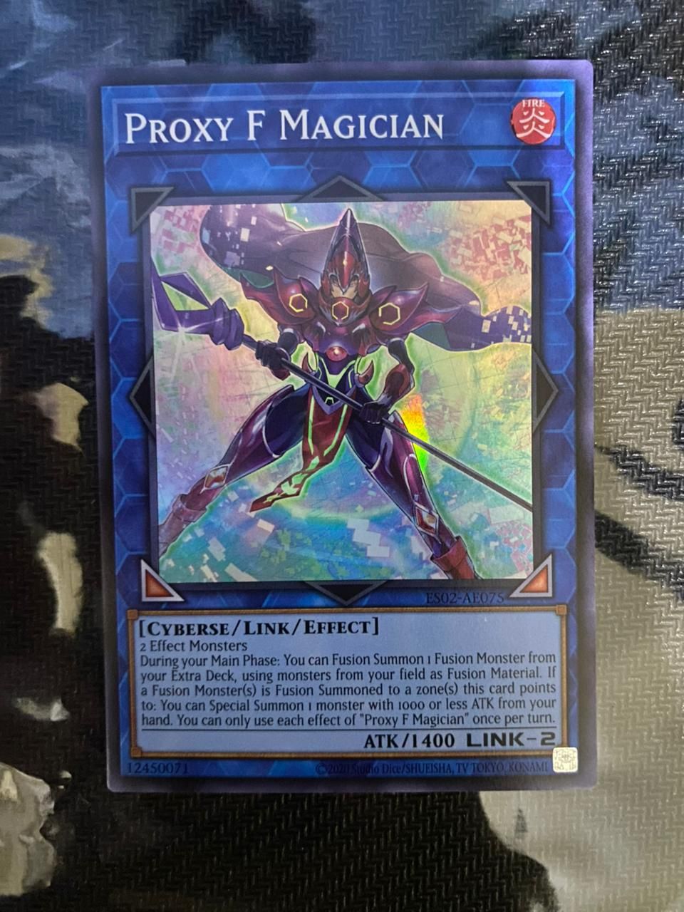 ES02-AE075 Proxy F Magician Super Rare