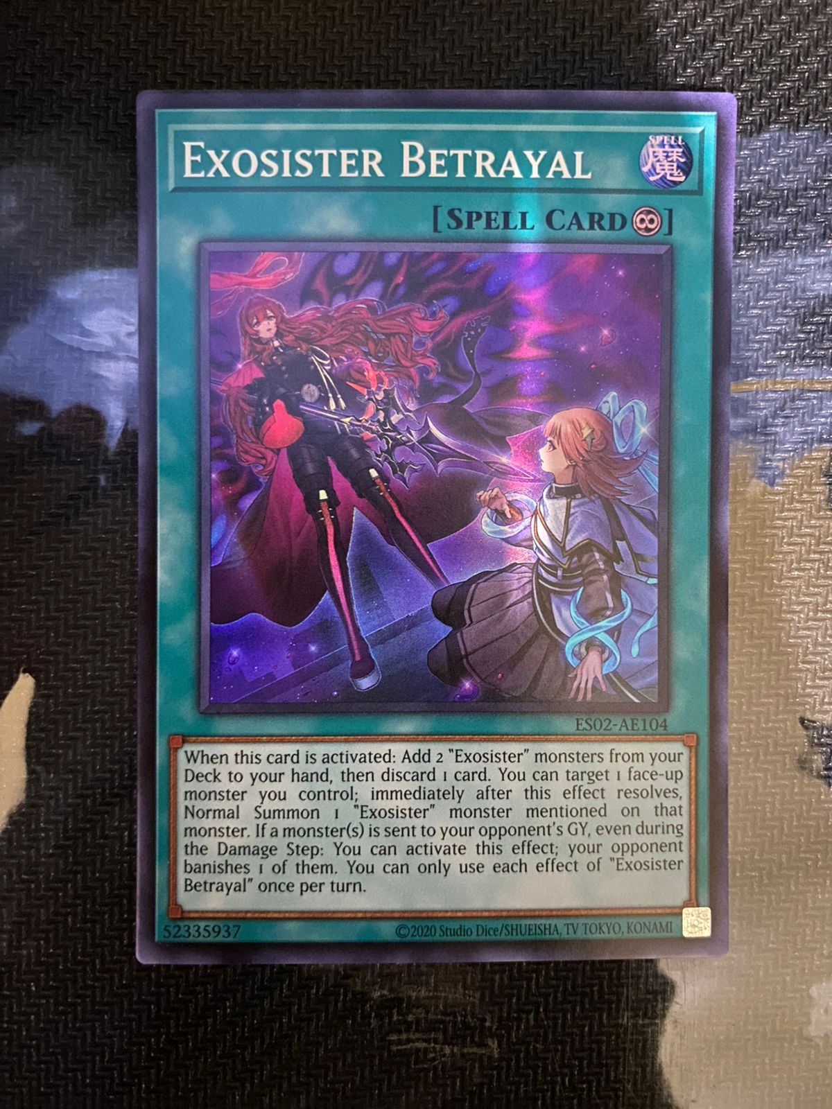 ES02-AE104 Exosister Betrayal Super Rare