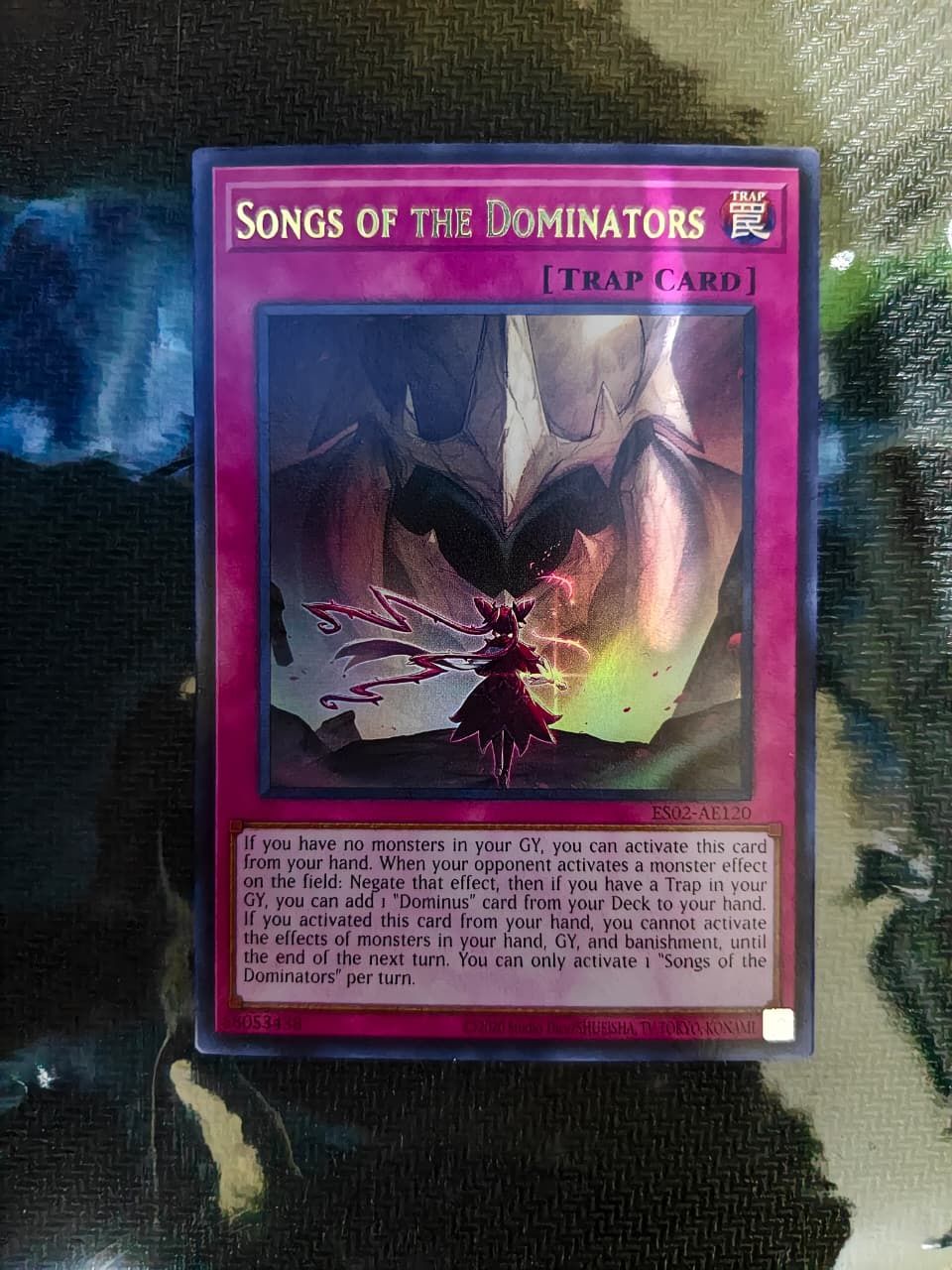 ES02-AE120 Songs of the Dominators Ultra Rare
