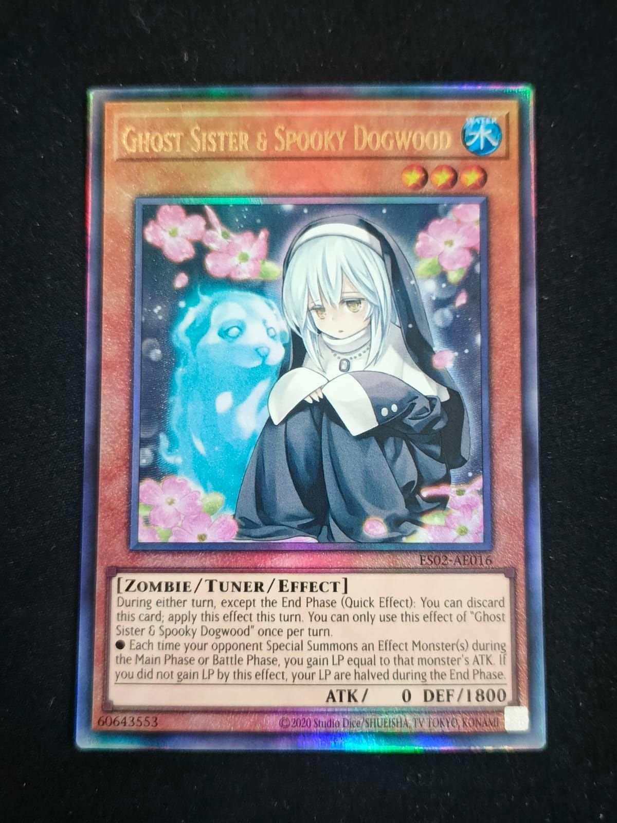 ES02-AE016 Ghost Sister & Spooky Dogwood Ultimate Rare