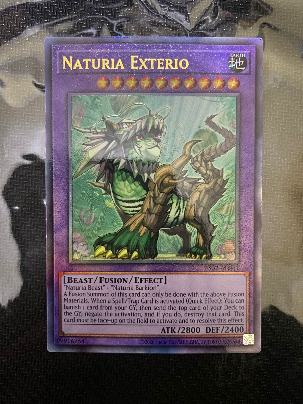 ES02-AE041 Naturia Exterio Ultimate Rare