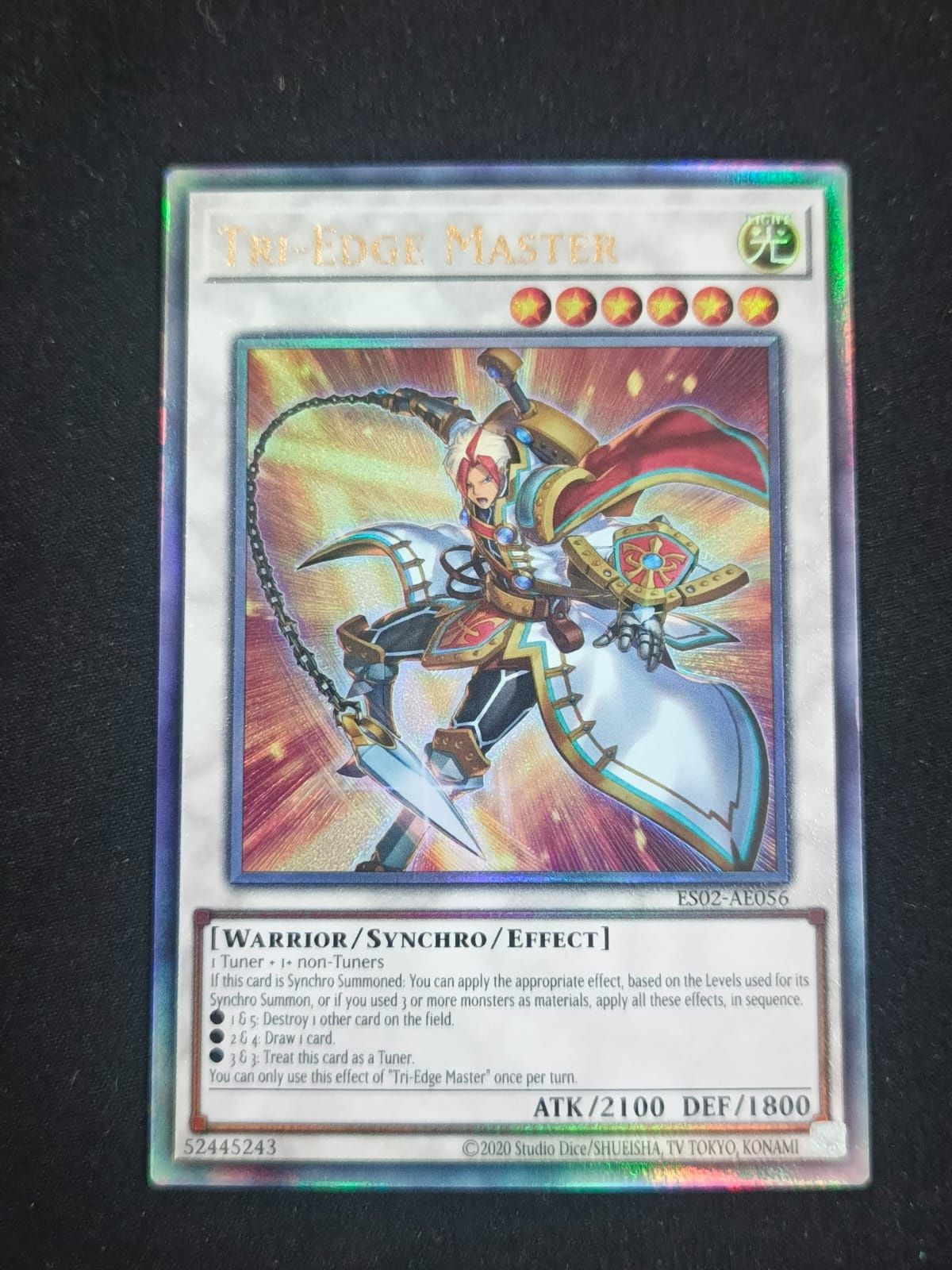 ES02-AE056 Tri-Edge Master Ultimate Rare