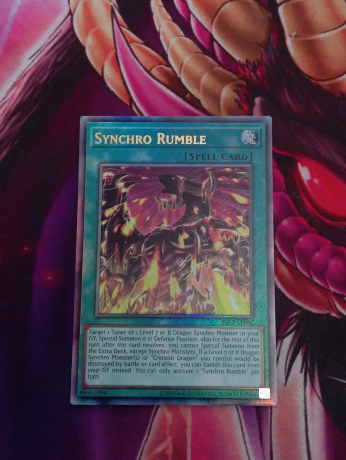 ES02-AE096 Synchro Rumble Ultimate Rare
