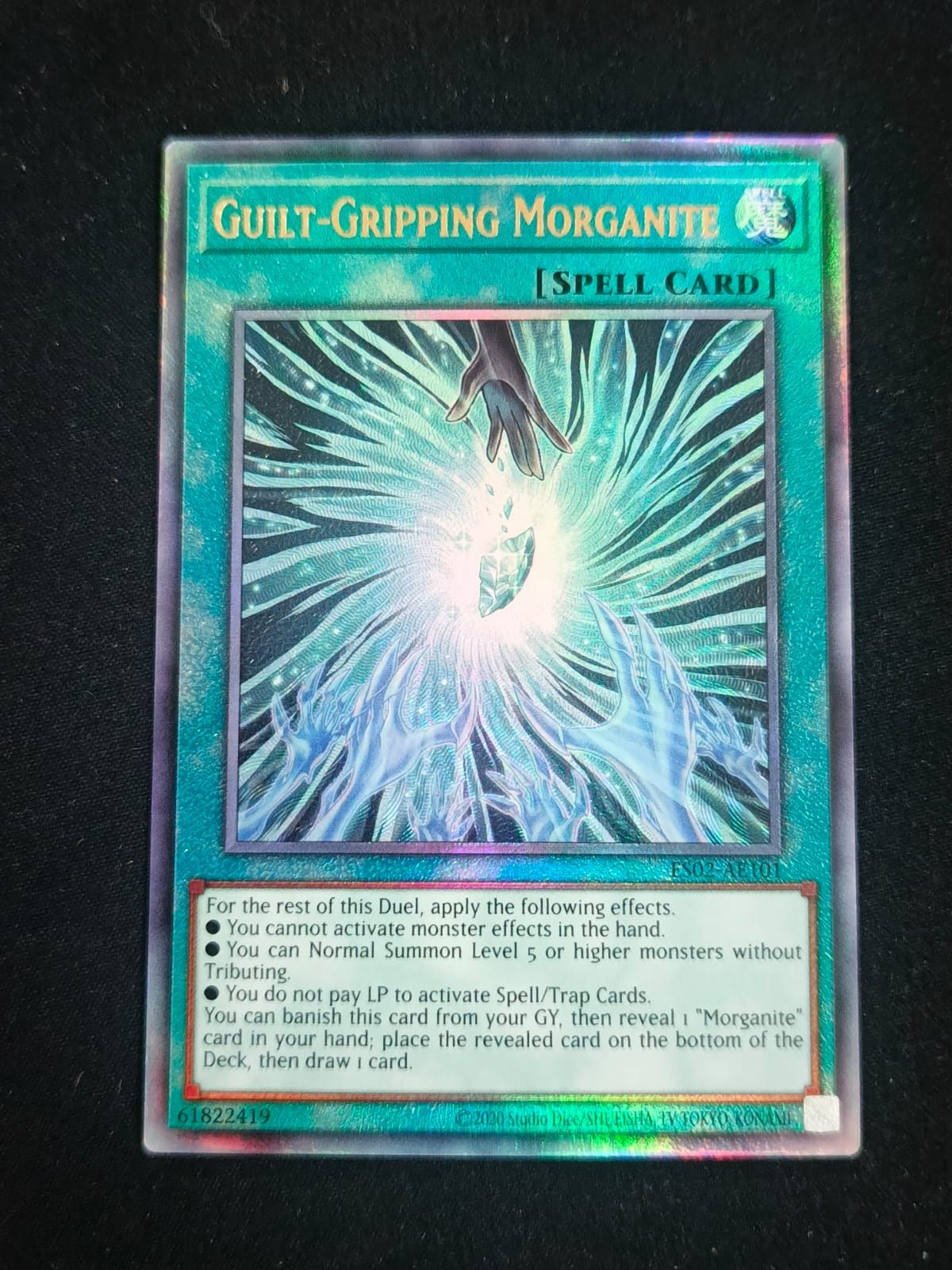 ES02-AE101 Guilt-Gripping Morganite Ultimate Rare