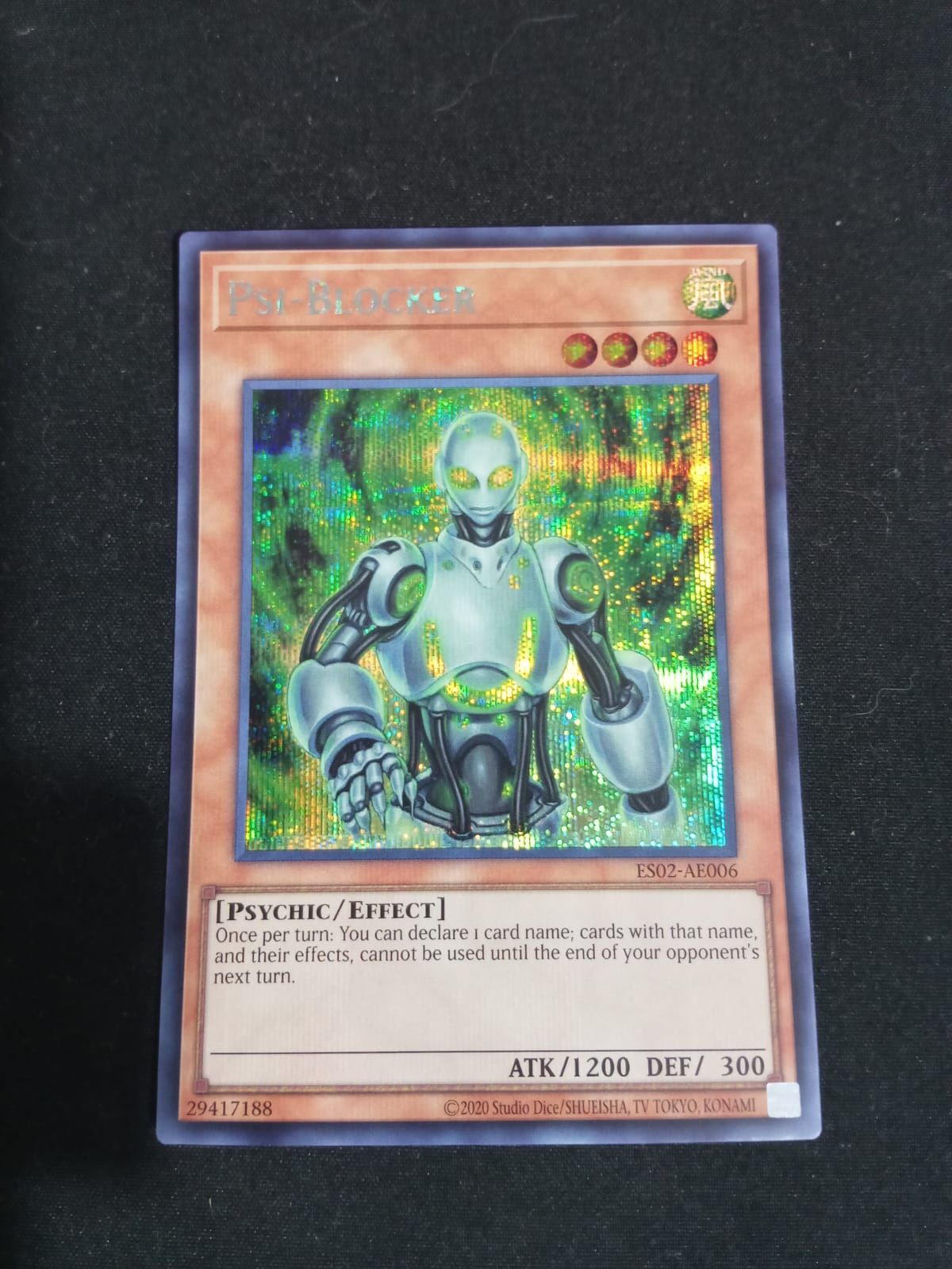 ES02-AE006 Psi-Blocker Secret Rare