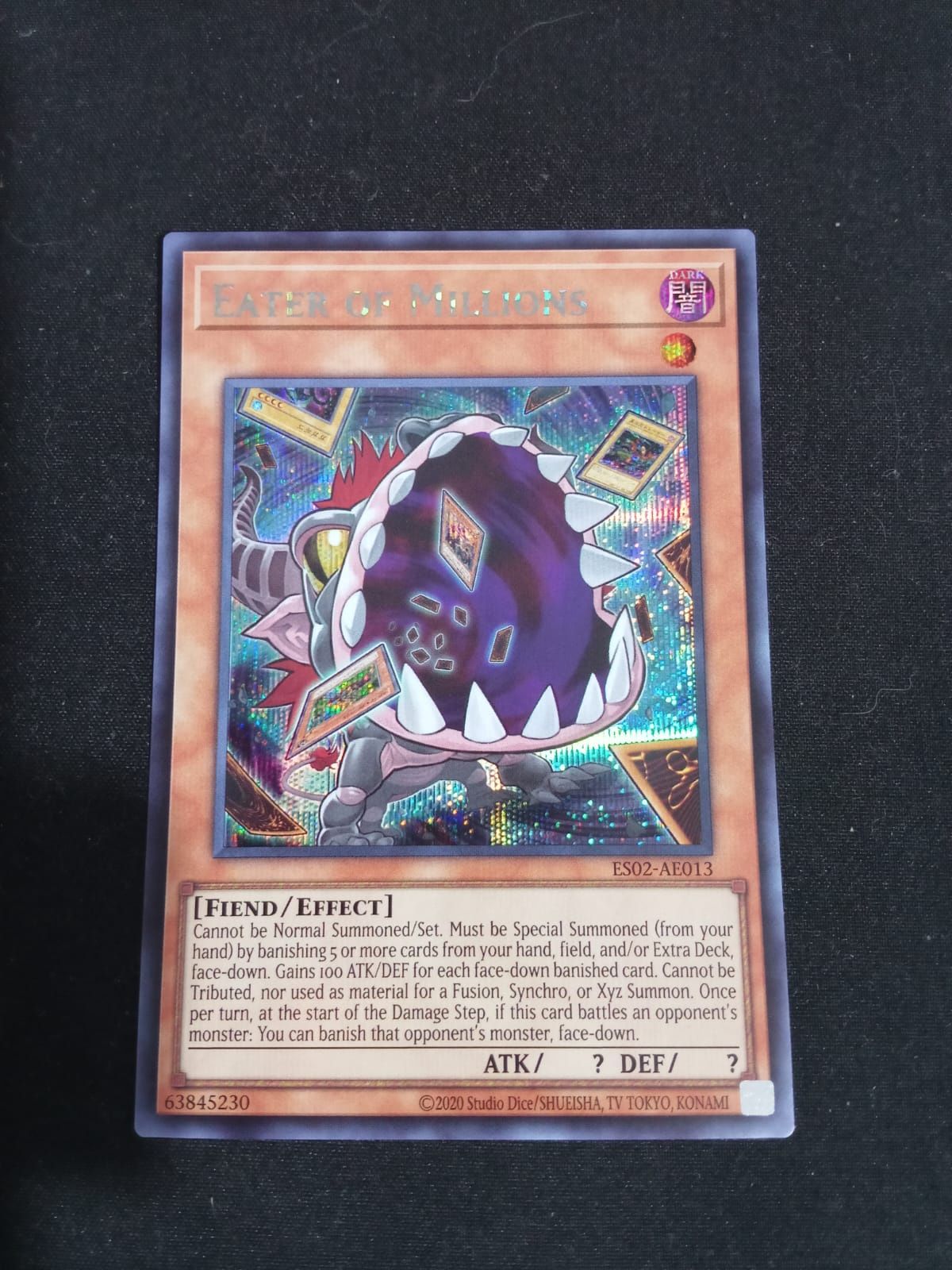 ES02-AE013 Eater of Millions Secret Rare