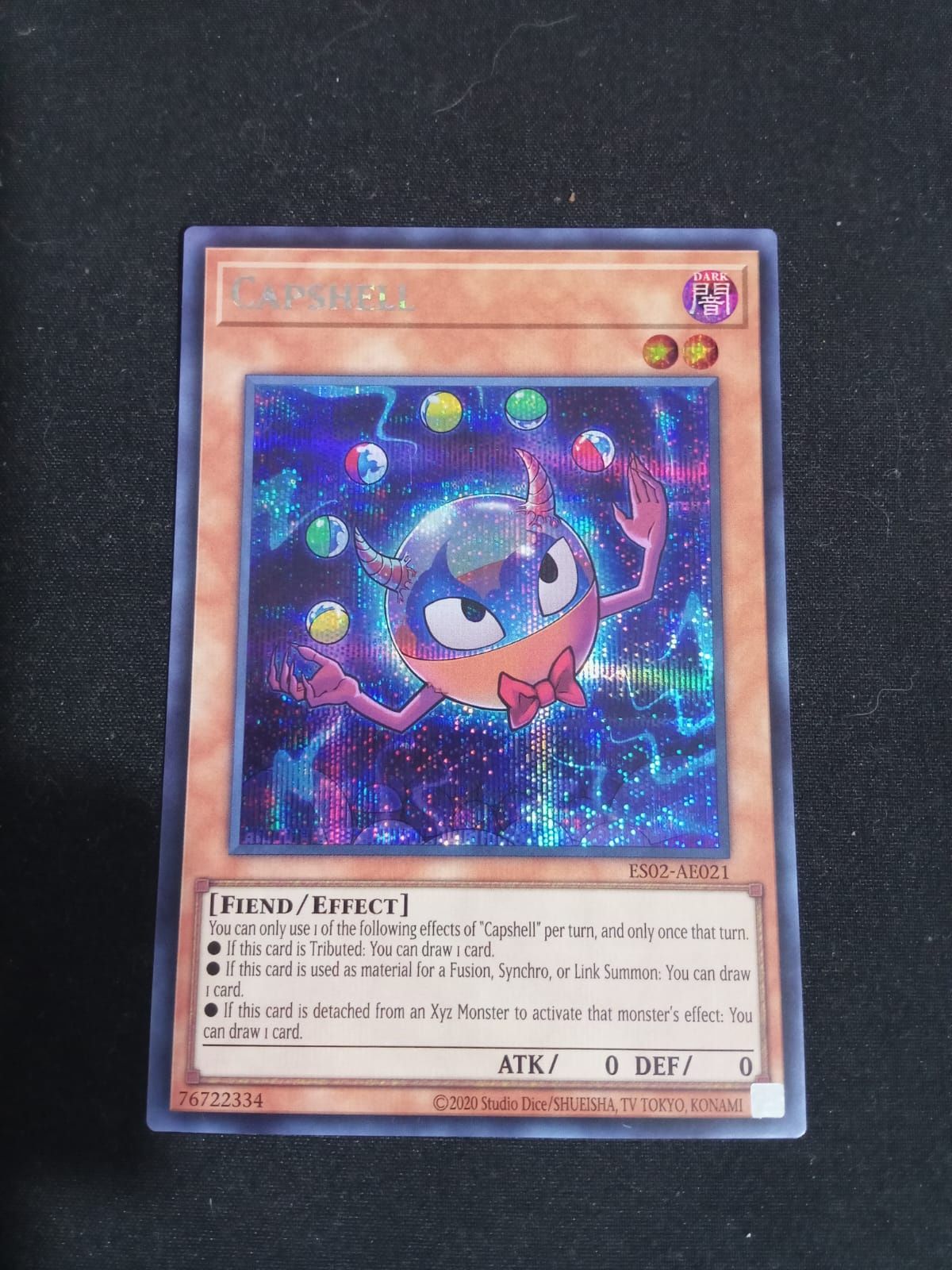 ES02-AE021 Capshell Secret Rare