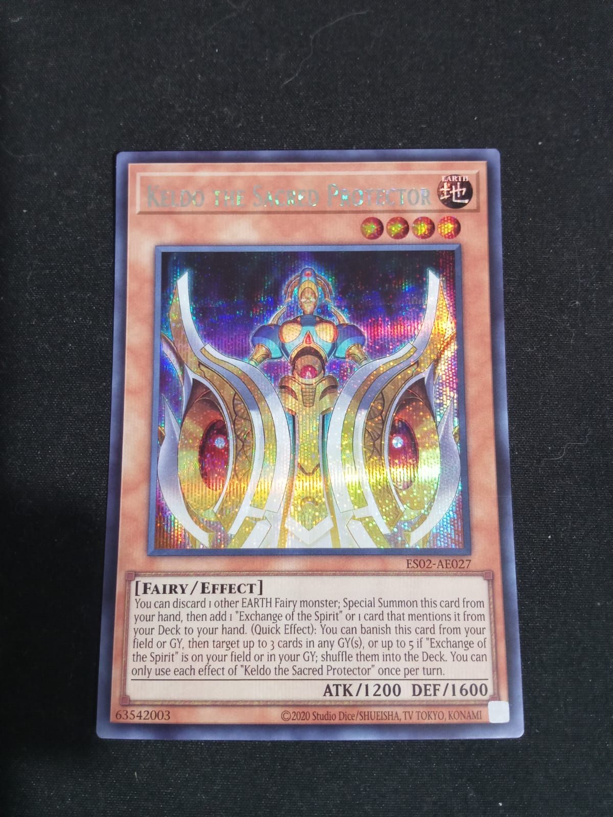 ES02-AE027 Keldo the Sacred Protector Secret Rare