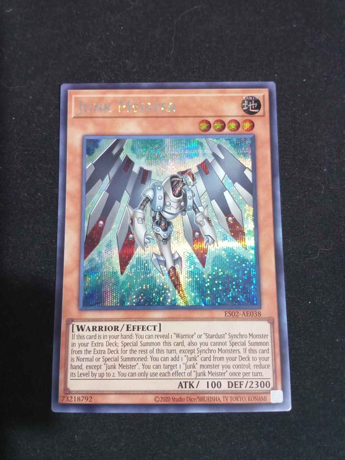 ES02-AE038 Junk Meister Secret Rare