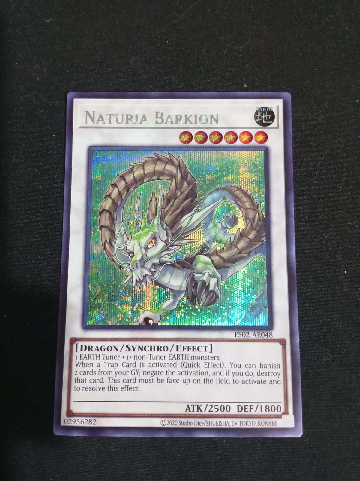ES02-AE048 Naturia Barkion Secret Rare